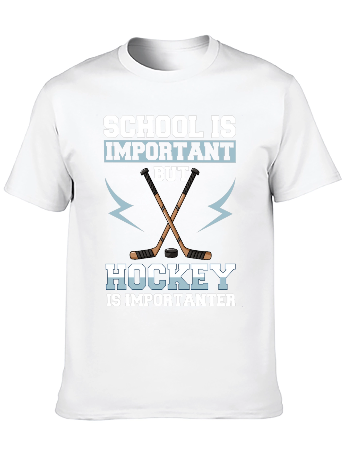School Is Important But Hockey T-Shirt