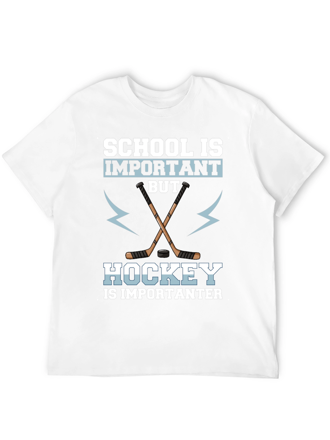 School Is Important But Hockey T-Shirt