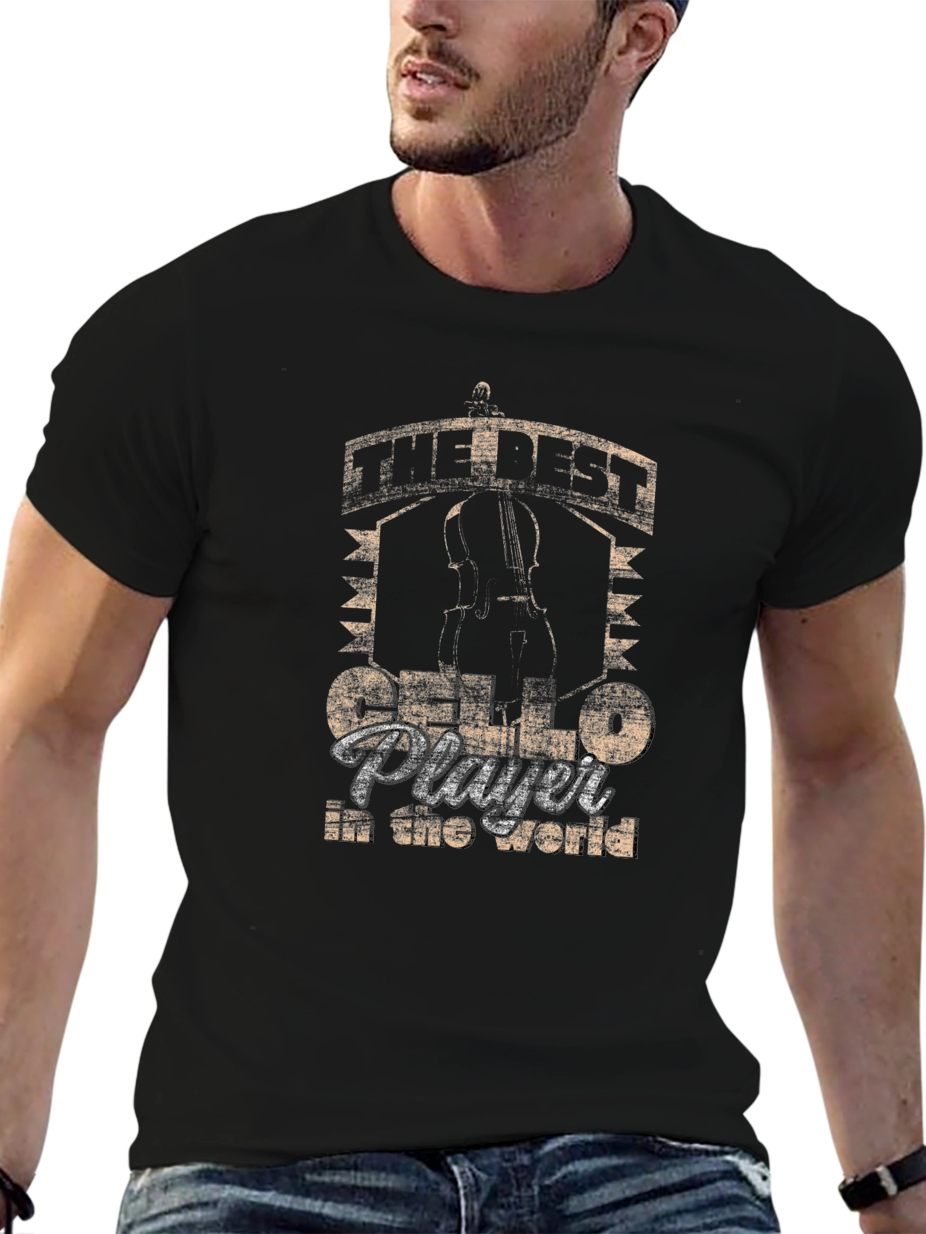 Best Cello Player T-Shirt | Music Lover Tee