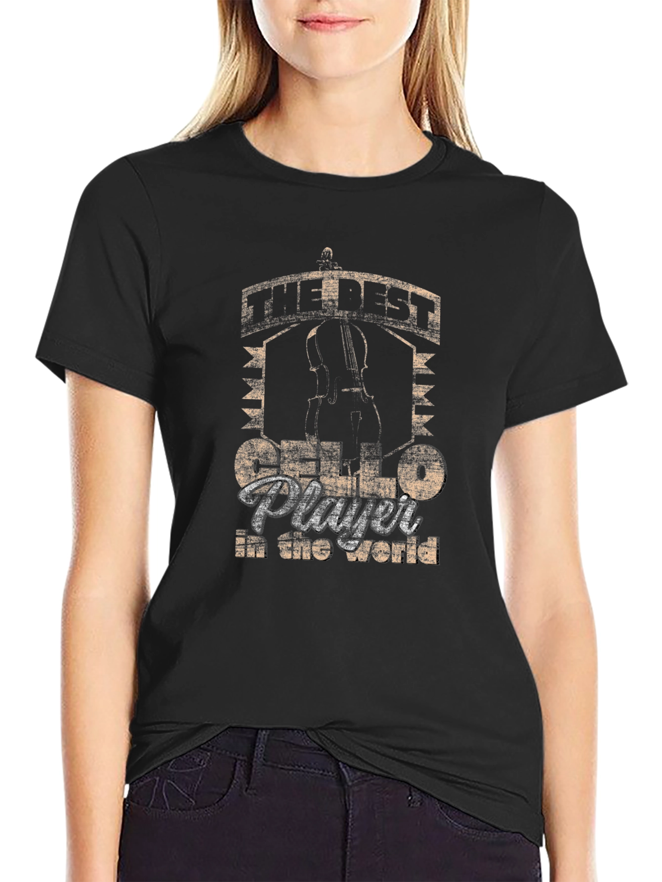 Best Cello Player T-Shirt | Music Lover Tee