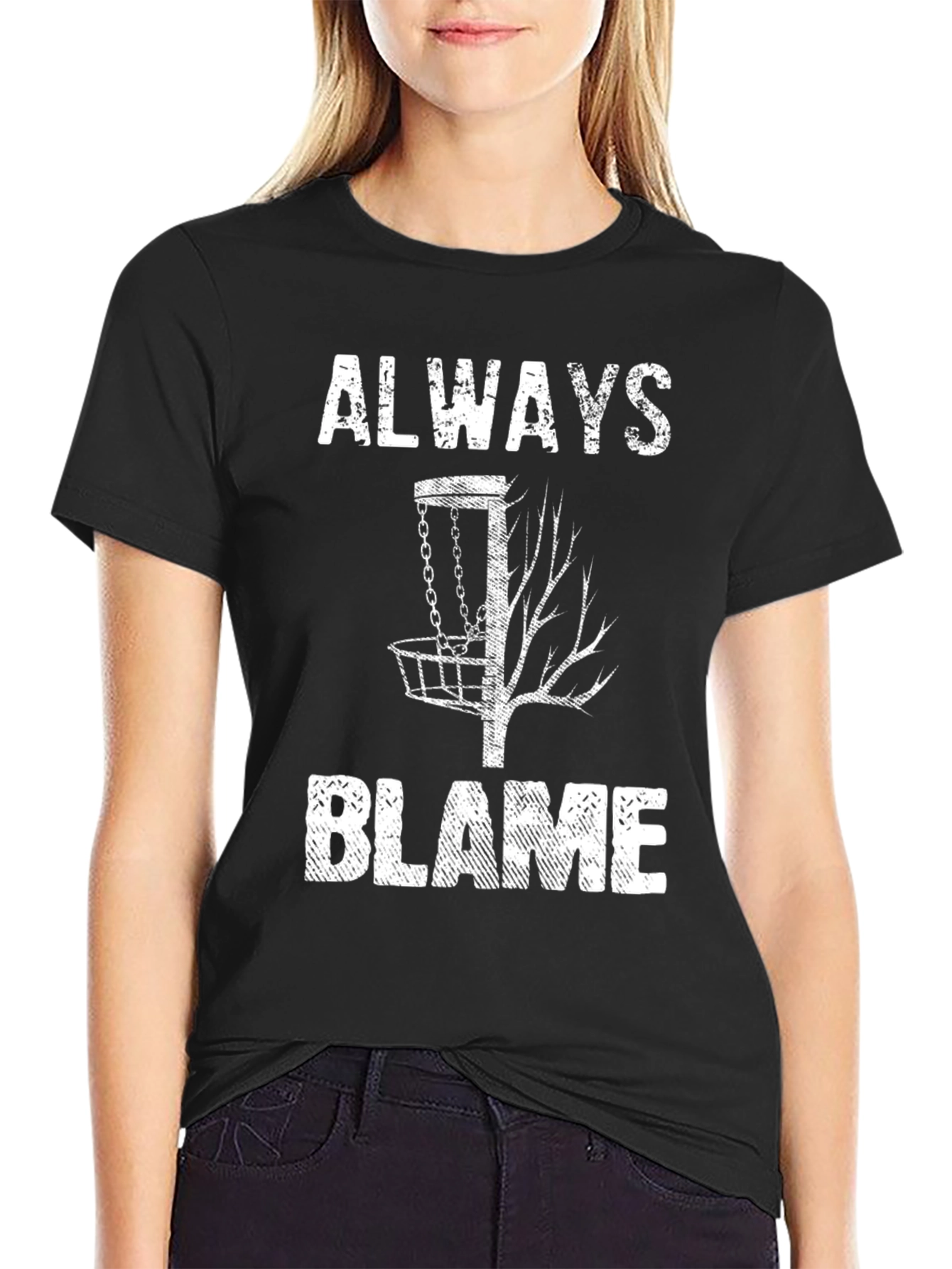Always Blame the Tree Disc Golf Tee