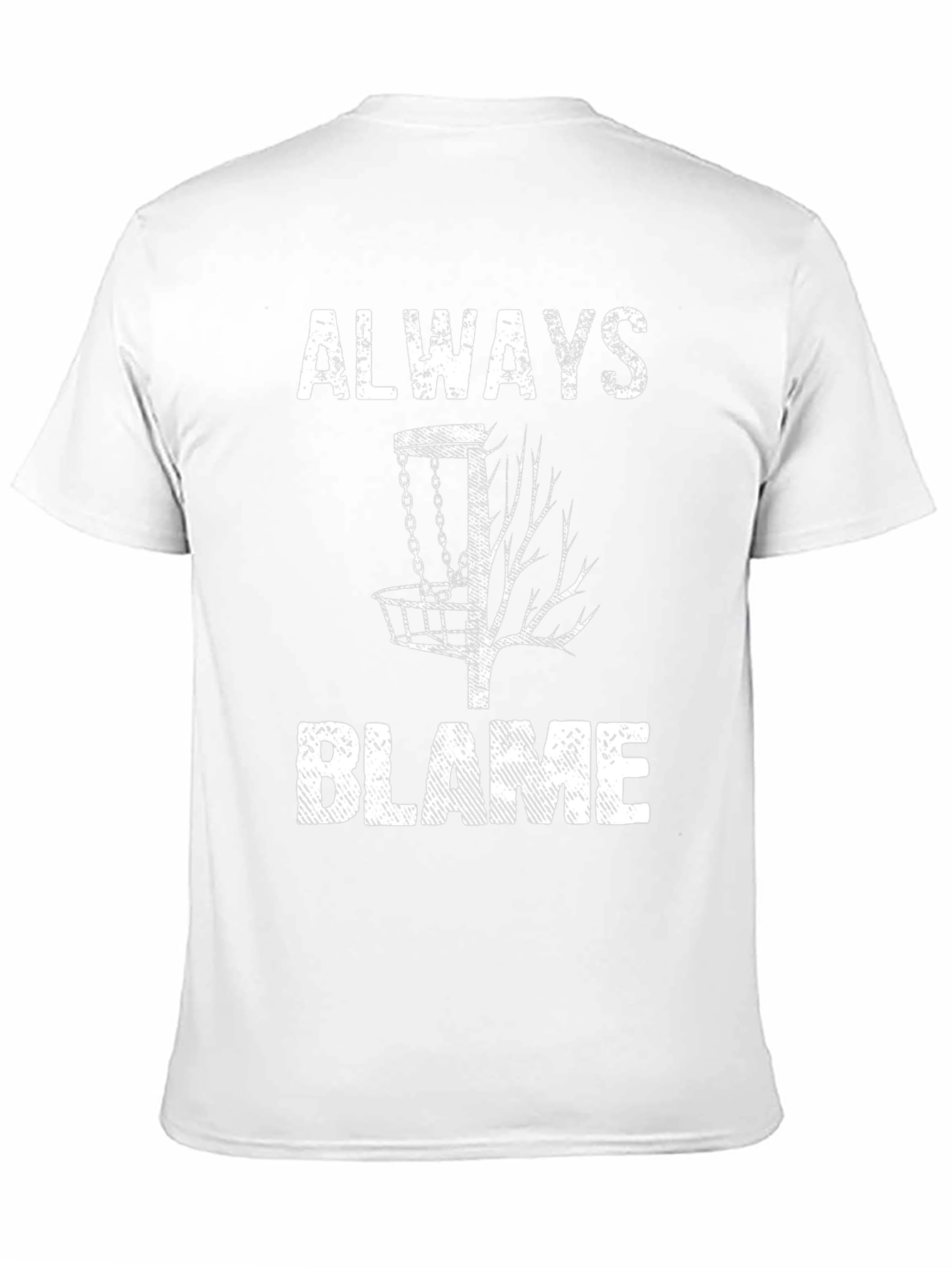 Always Blame the Tree Disc Golf Tee
