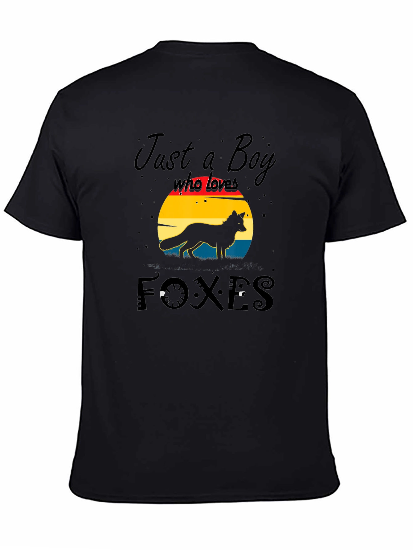 Just a Boy Who Loves Foxes T-Shirt