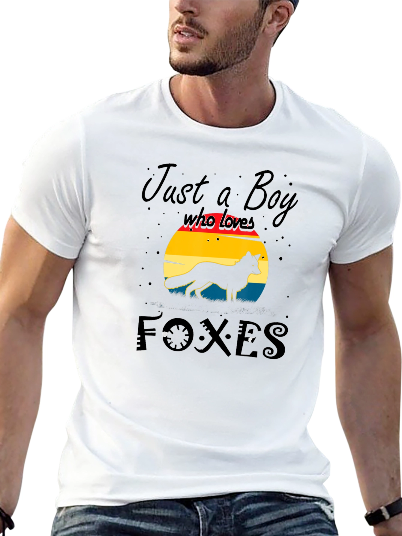 Just a Boy Who Loves Foxes T-Shirt