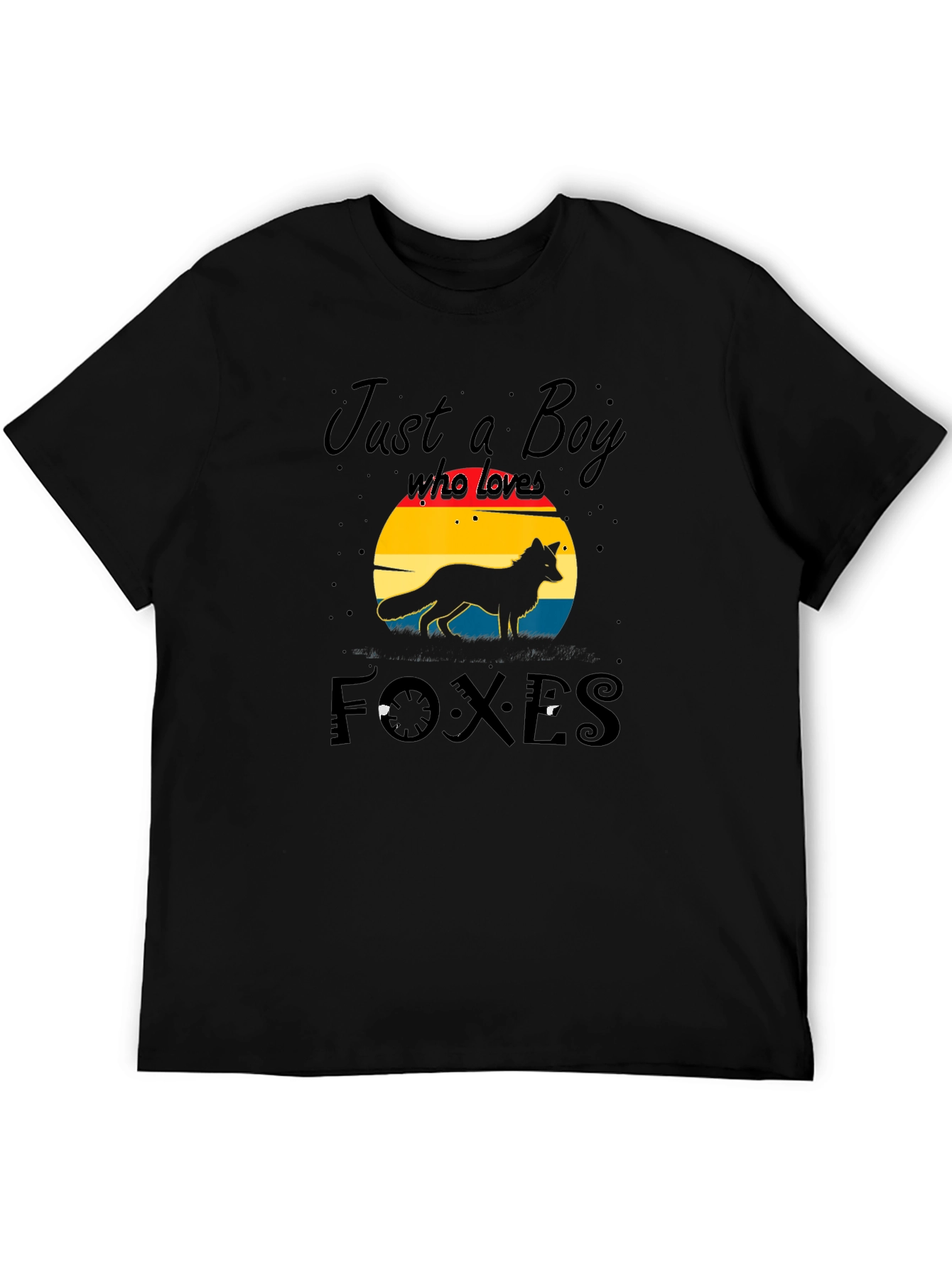 Just a Boy Who Loves Foxes T-Shirt