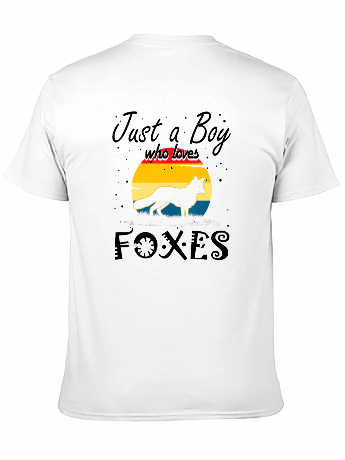 Just a Boy Who Loves Foxes T-Shirt