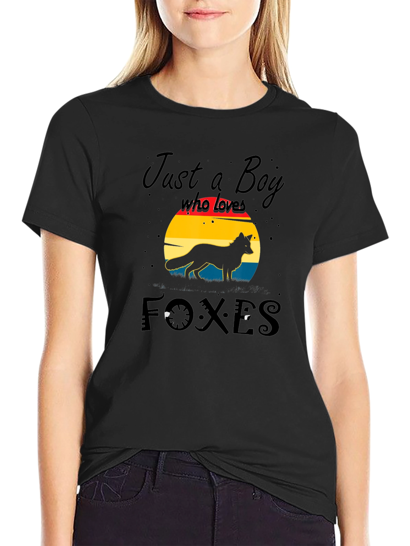 Just a Boy Who Loves Foxes T-Shirt