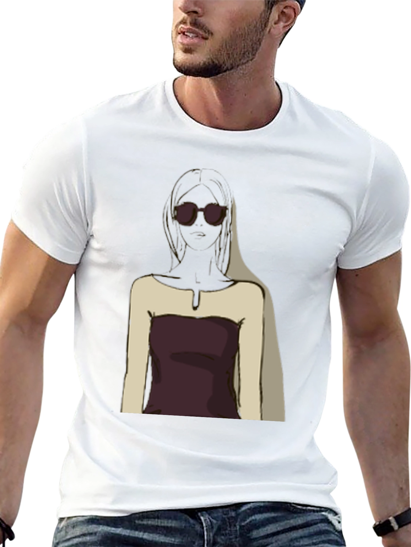 Retro Graphic Tee: Stylish & Unique Design