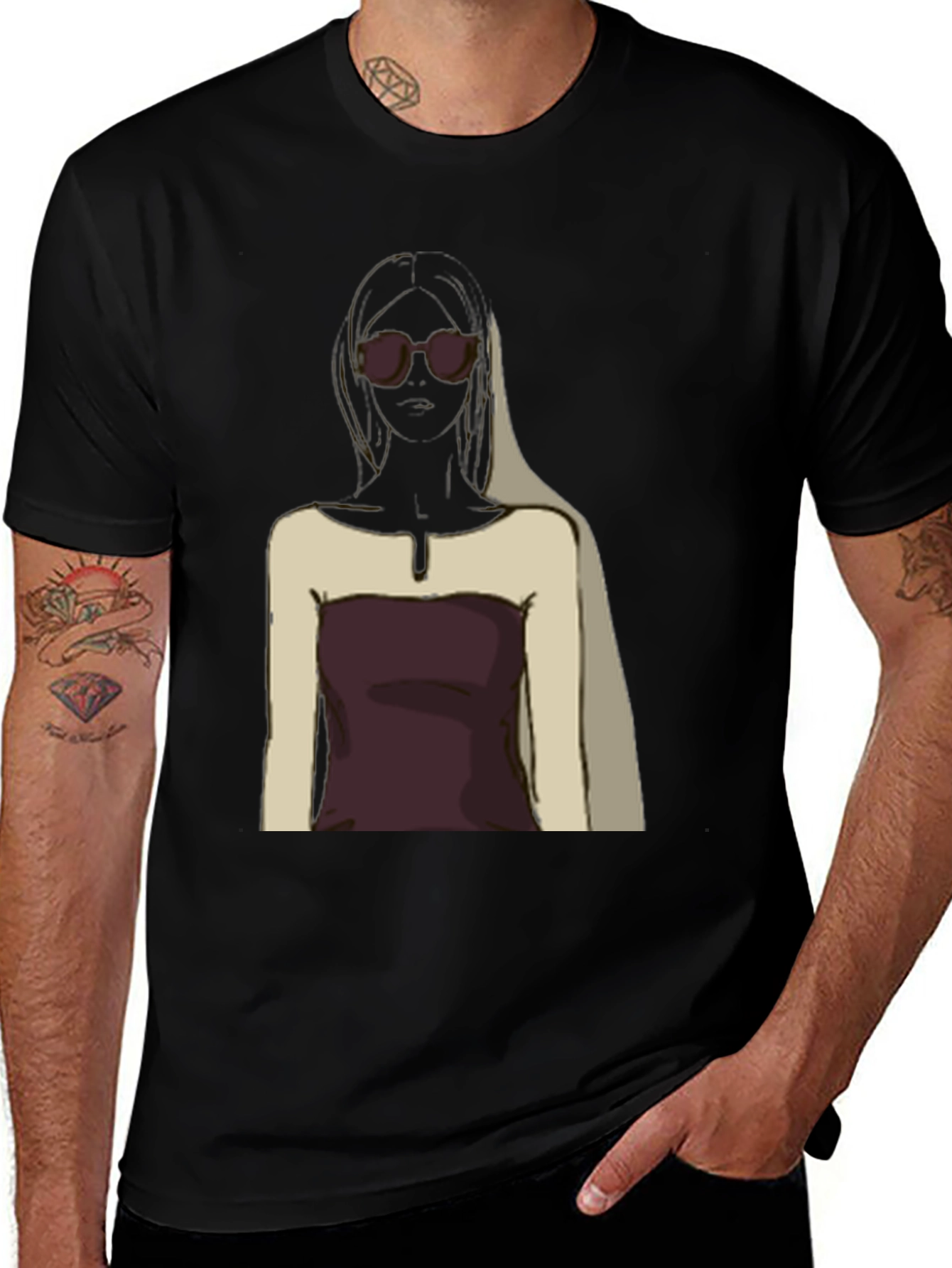 Retro Graphic Tee: Stylish & Unique Design