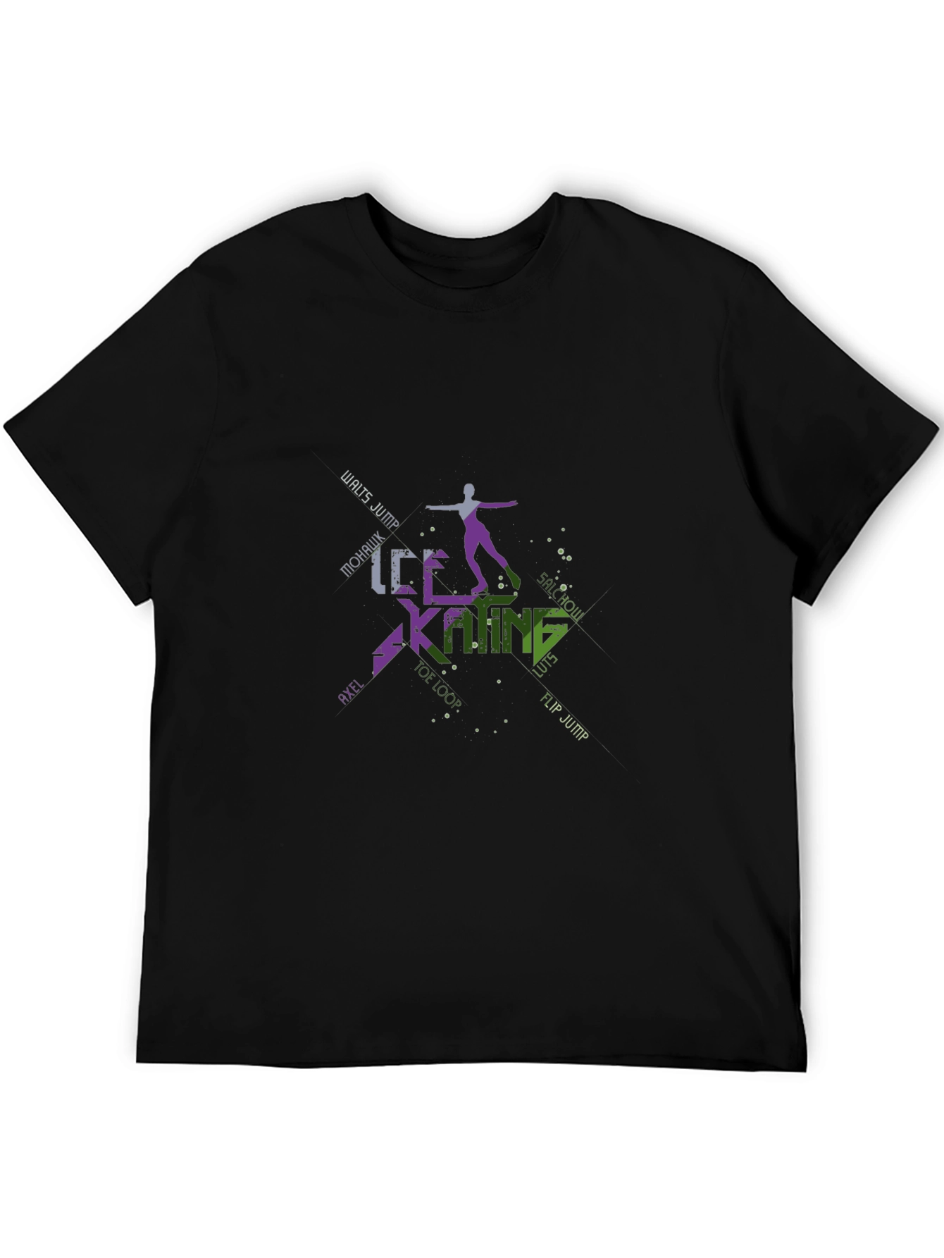 Ice Skating T-Shirt: Artistic Skater Graphic Tee