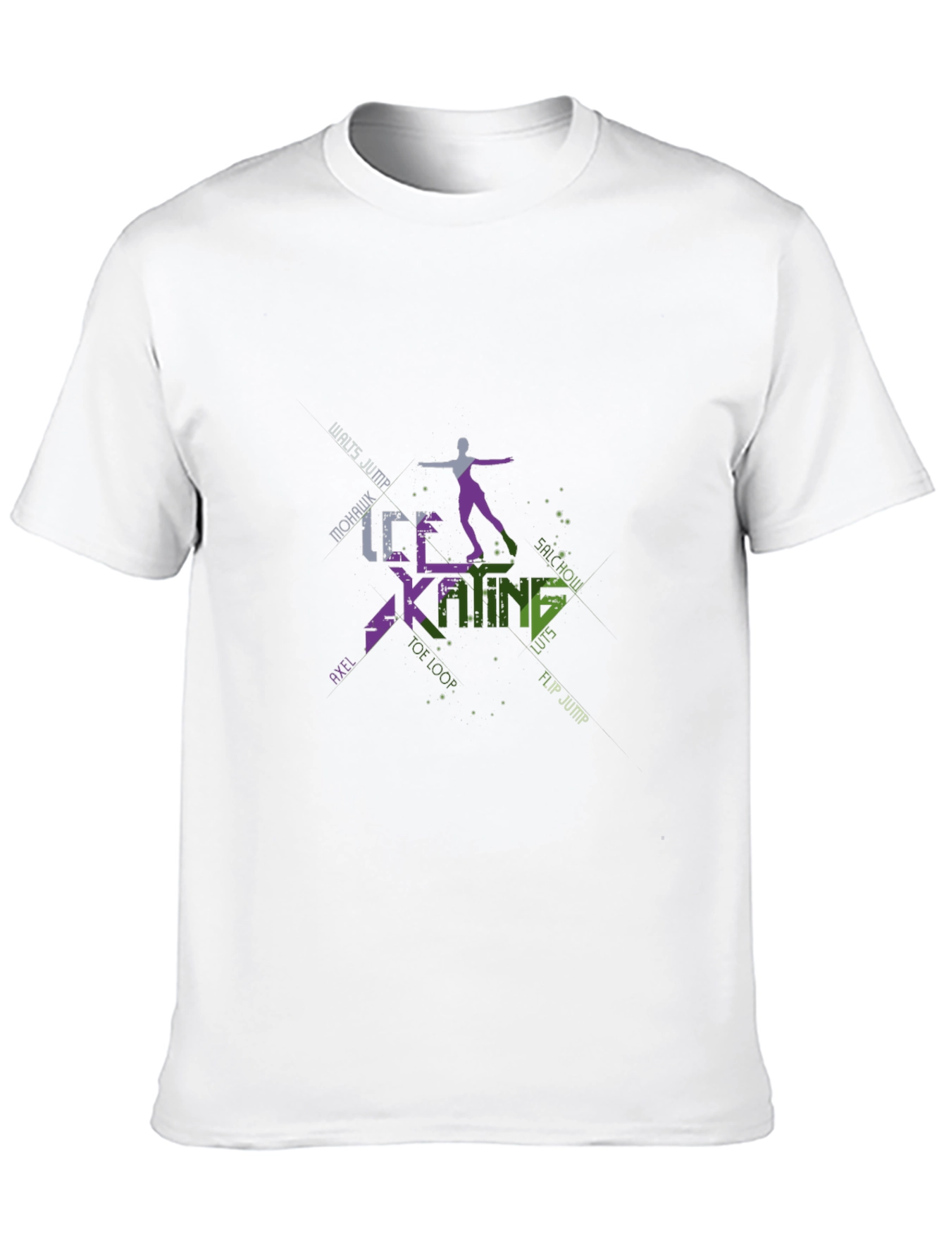 Ice Skating T-Shirt: Artistic Skater Graphic Tee