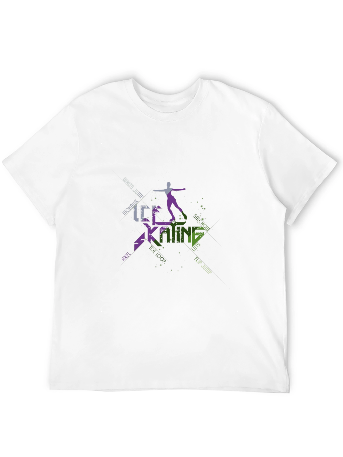 Ice Skating T-Shirt: Artistic Skater Graphic Tee