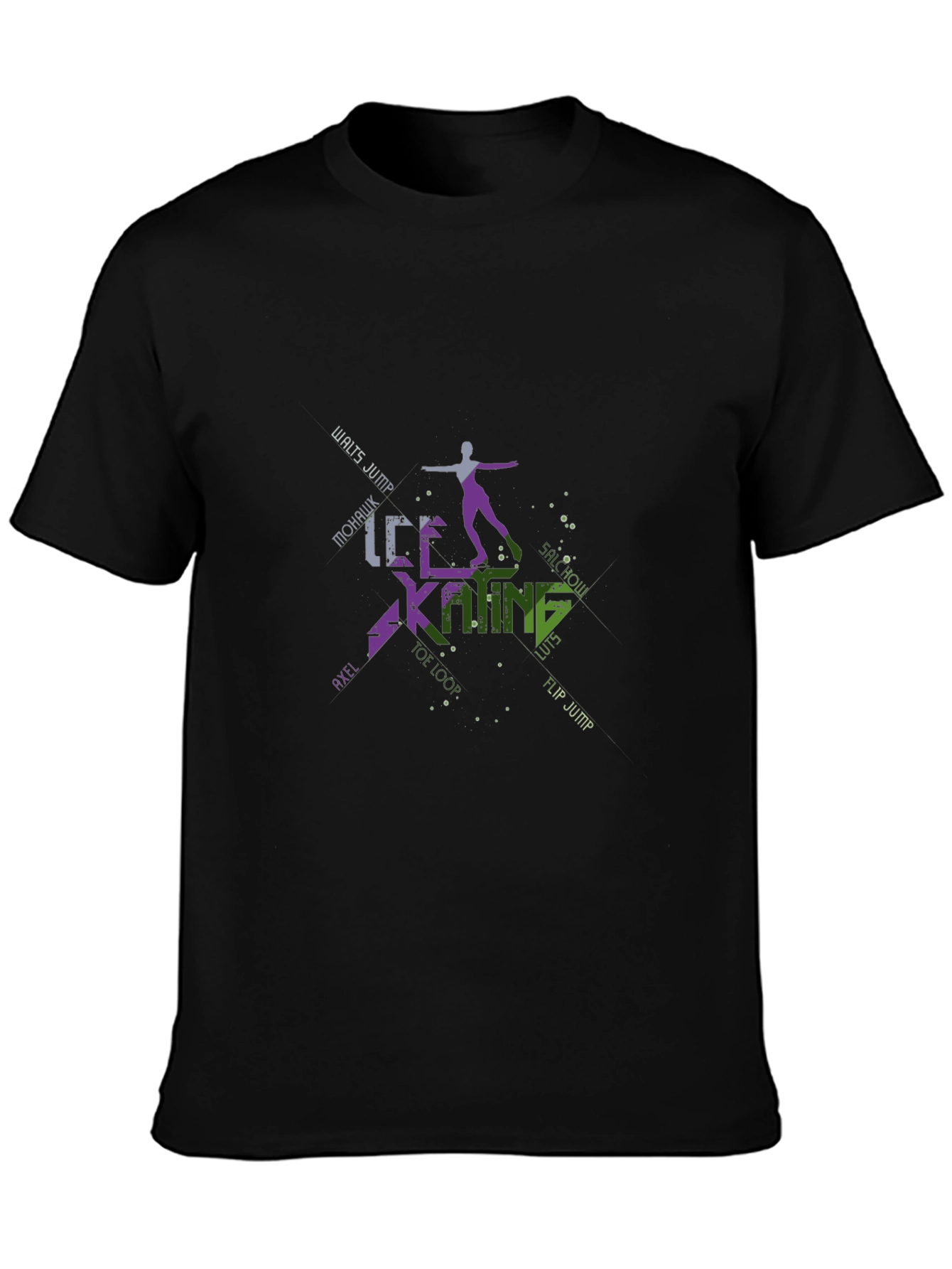 Ice Skating T-Shirt: Artistic Skater Graphic Tee