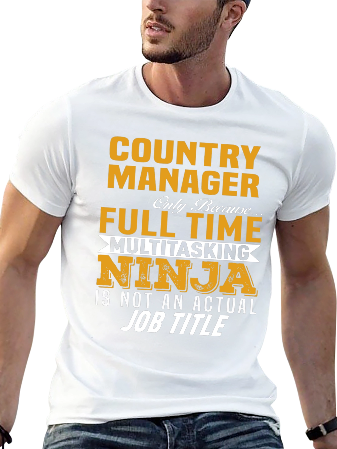 Country Manager Full-Time Ninja T-Shirt