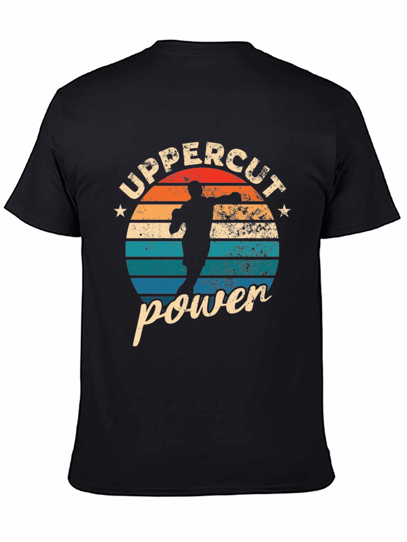 Retro Uppercut Power Graphic T-Shirt