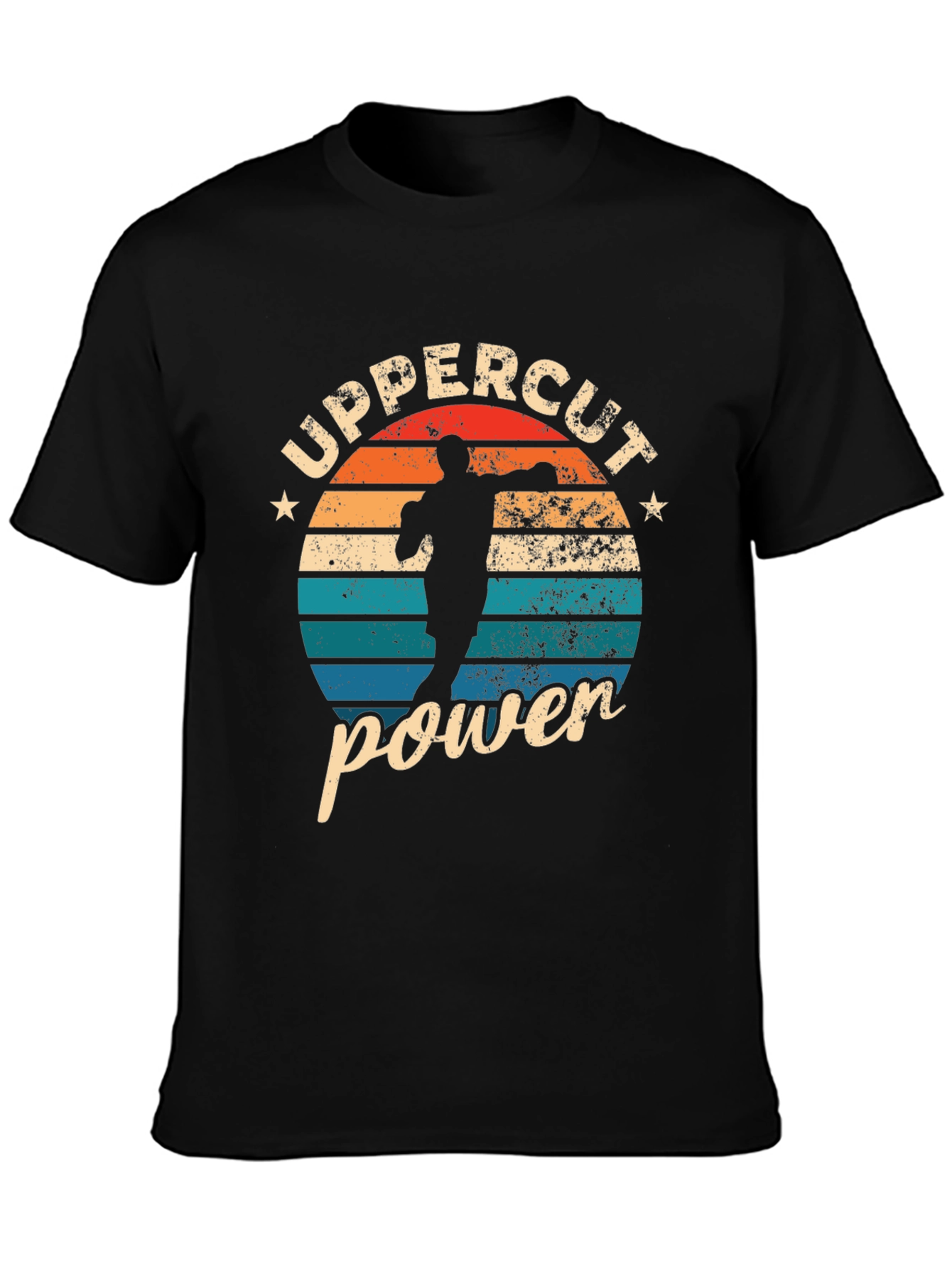Retro Uppercut Power Graphic T-Shirt
