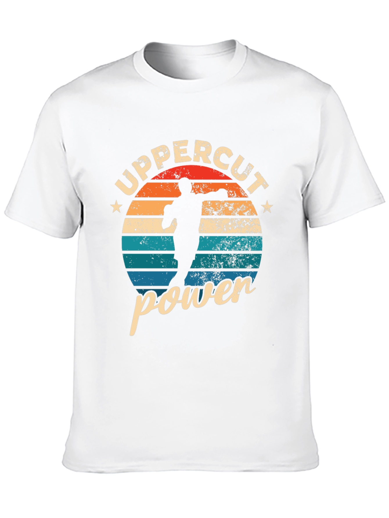 Retro Uppercut Power Graphic T-Shirt