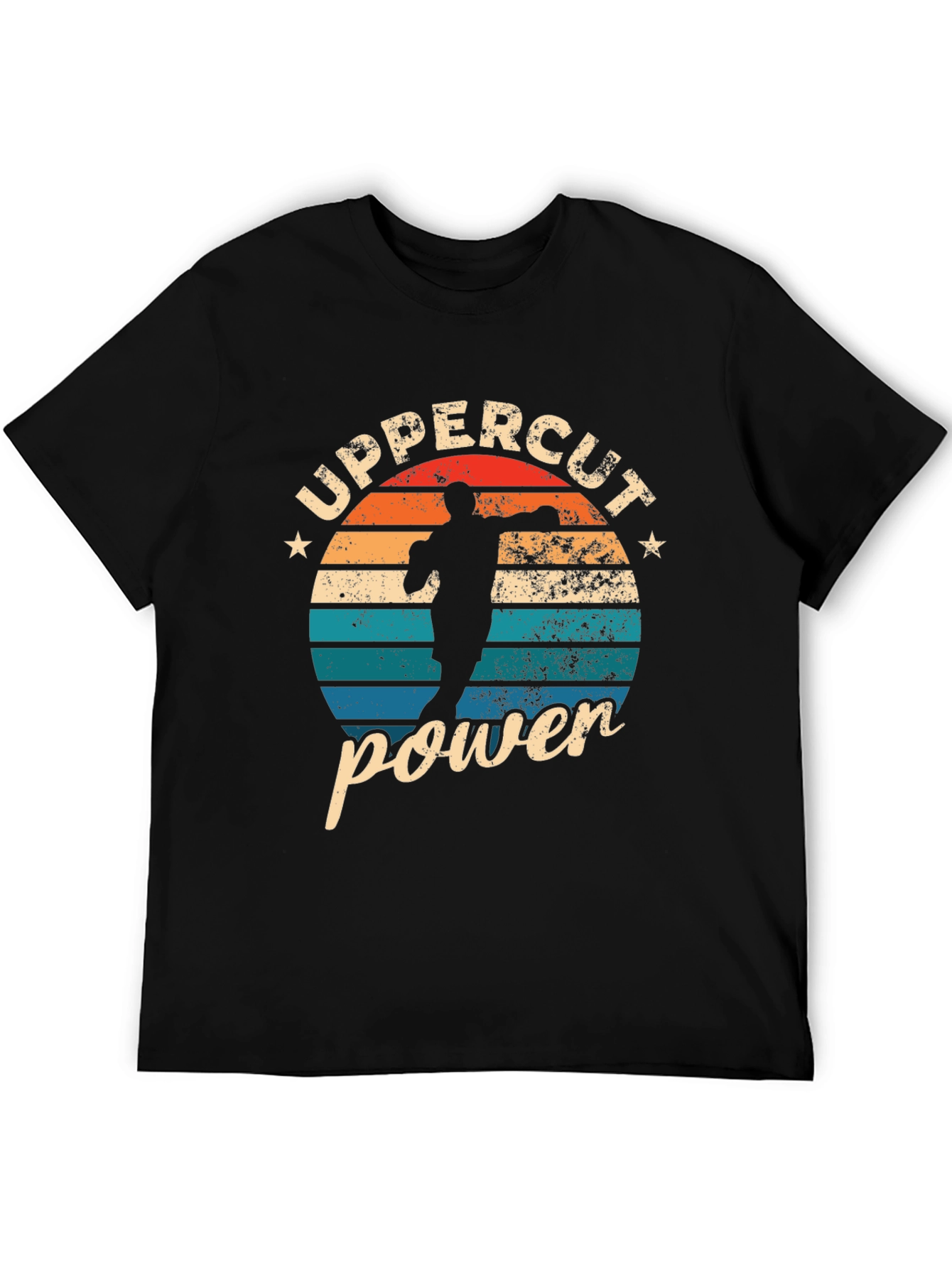 Retro Uppercut Power Graphic T-Shirt