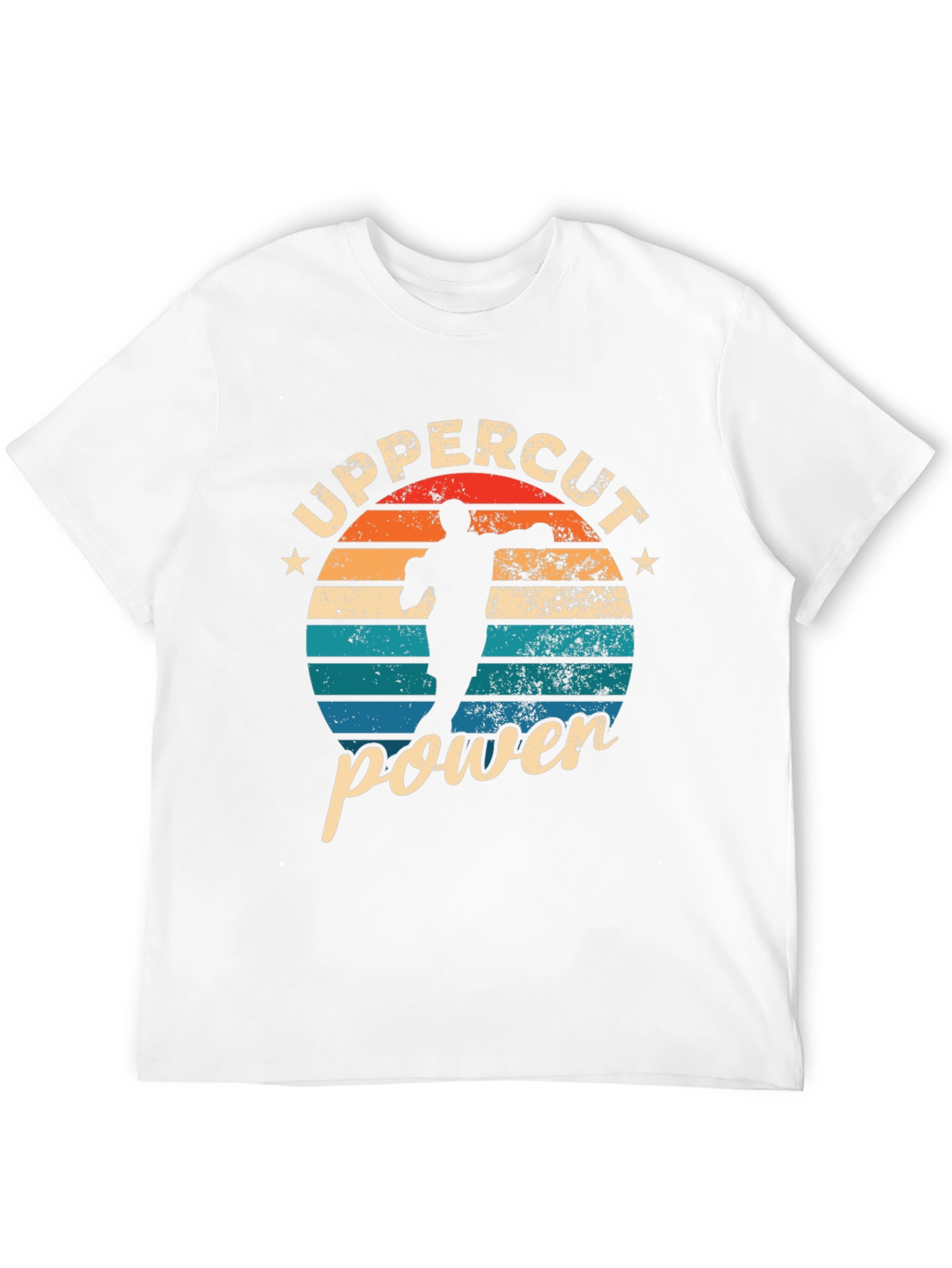 Retro Uppercut Power Graphic T-Shirt