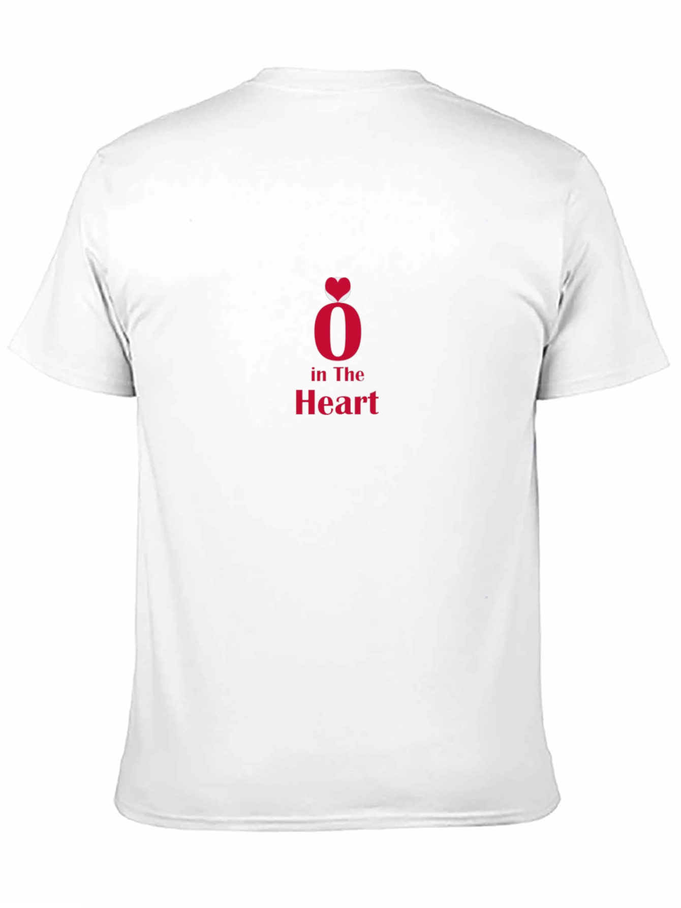 Heart in O Black T-Shirt