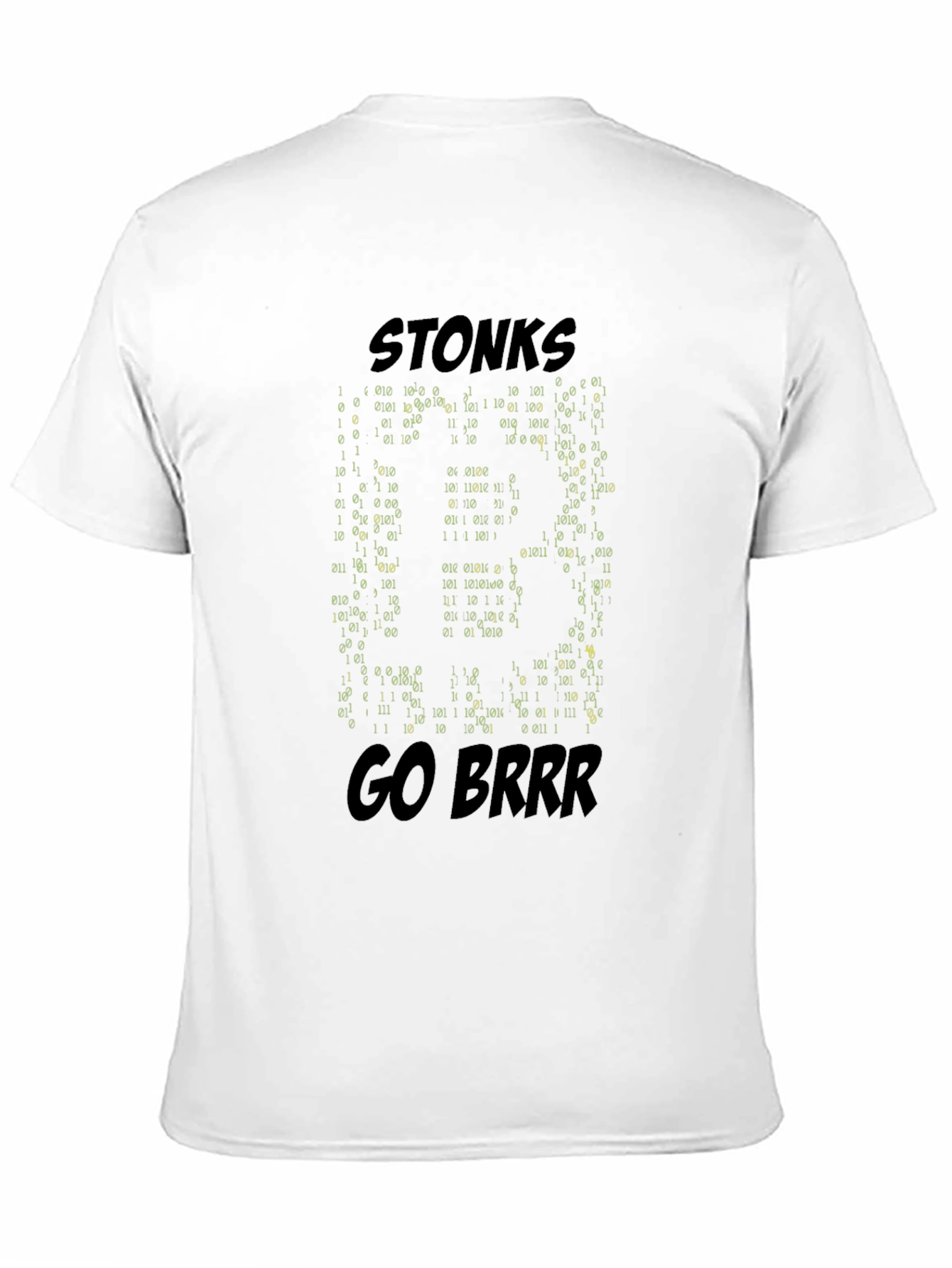 Stonks Go Brrr Bitcoin T-Shirt