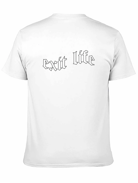 Exit Life Graphic Tee - Edgy Streetwear T-Shirt