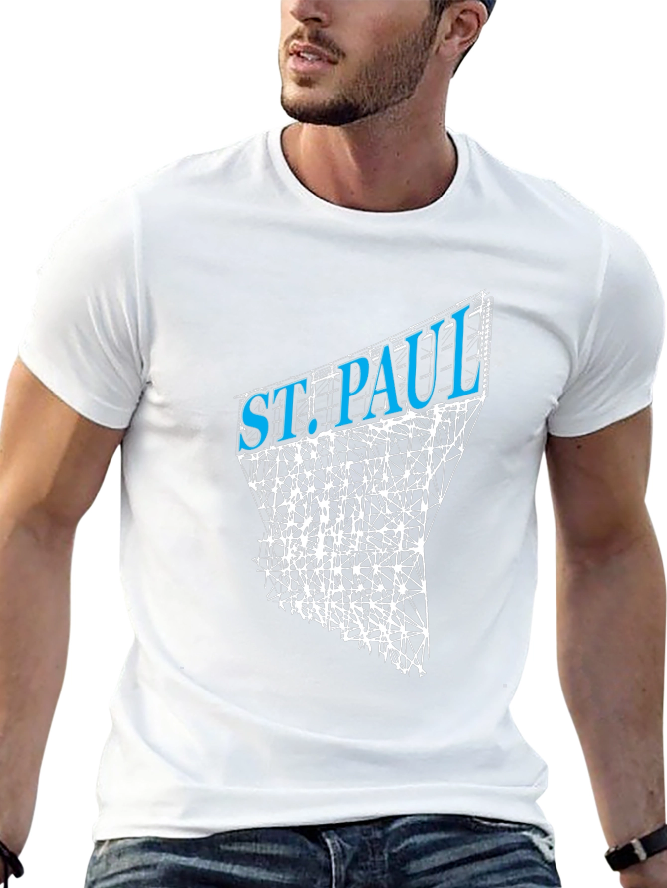 St. Paul Cityscape T-Shirt - Modern Graphic Tee