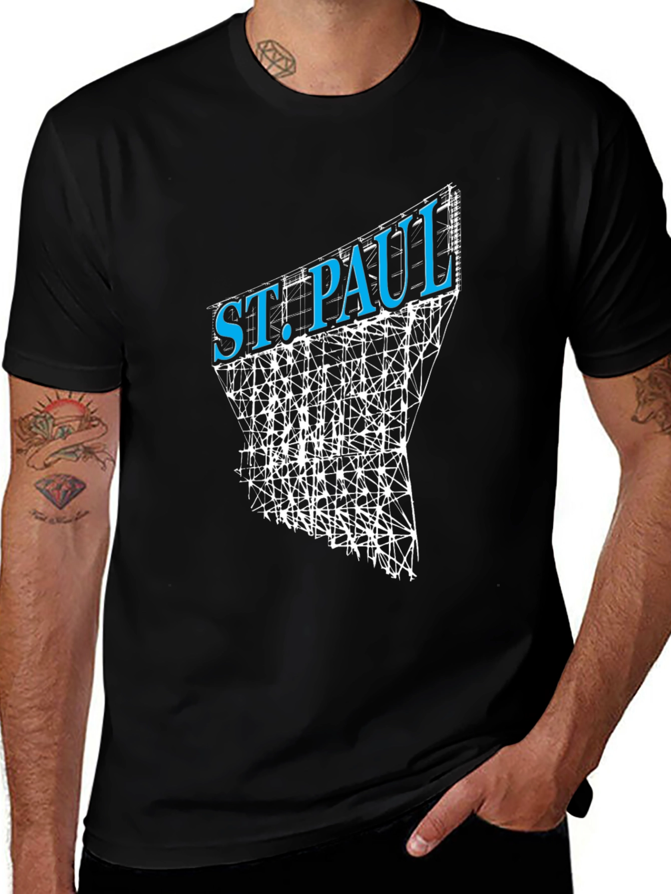 St. Paul Cityscape T-Shirt - Modern Graphic Tee