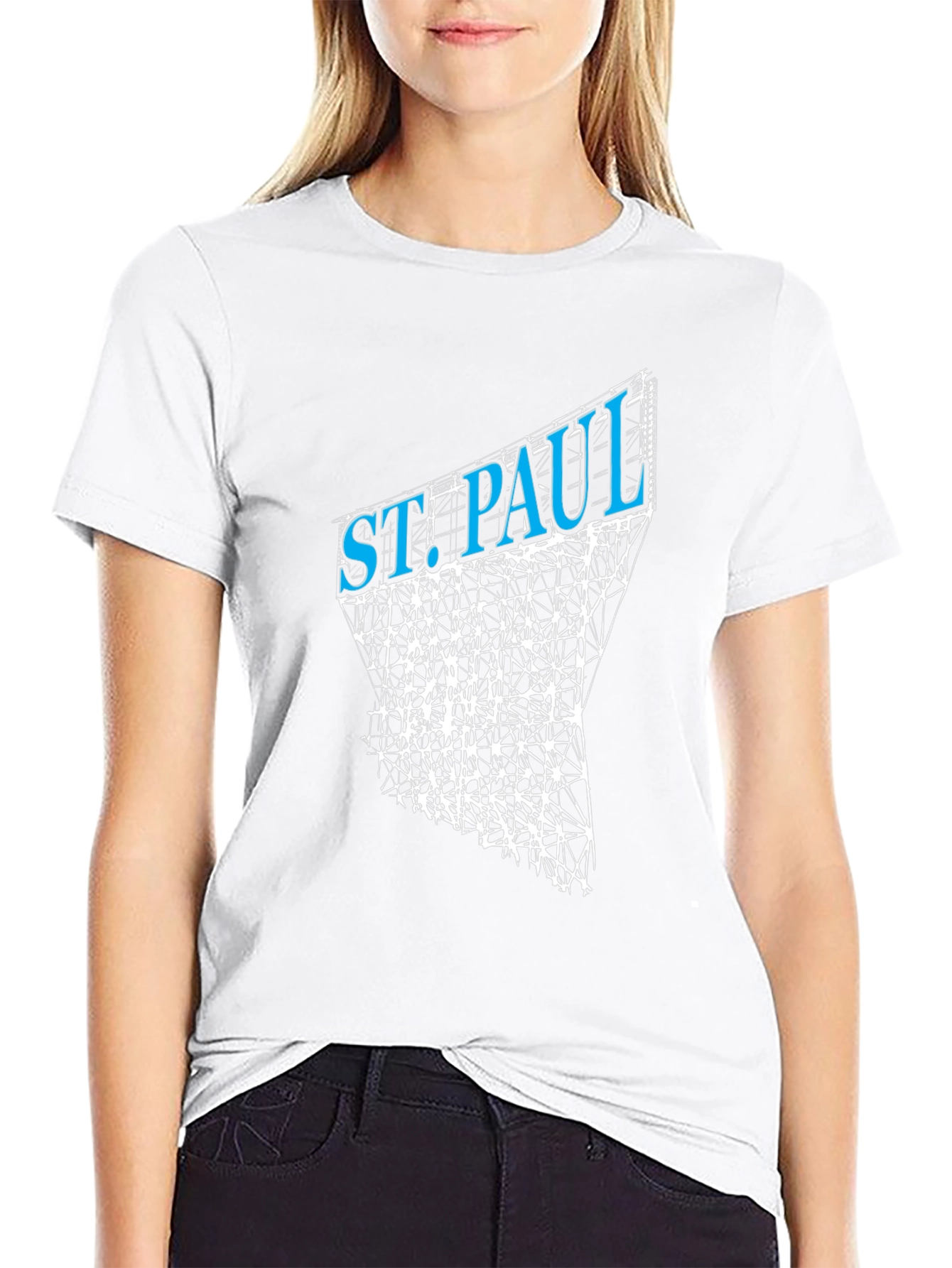 St. Paul Cityscape T-Shirt - Modern Graphic Tee
