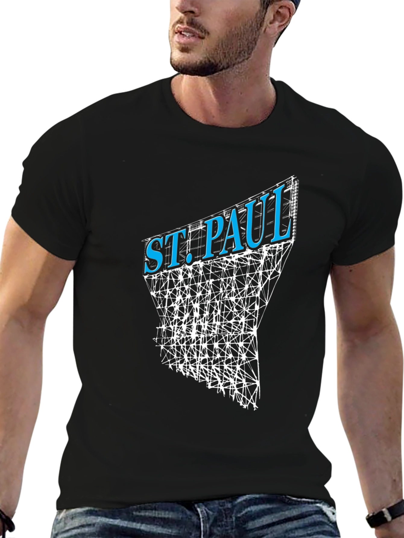 St. Paul Cityscape T-Shirt - Modern Graphic Tee