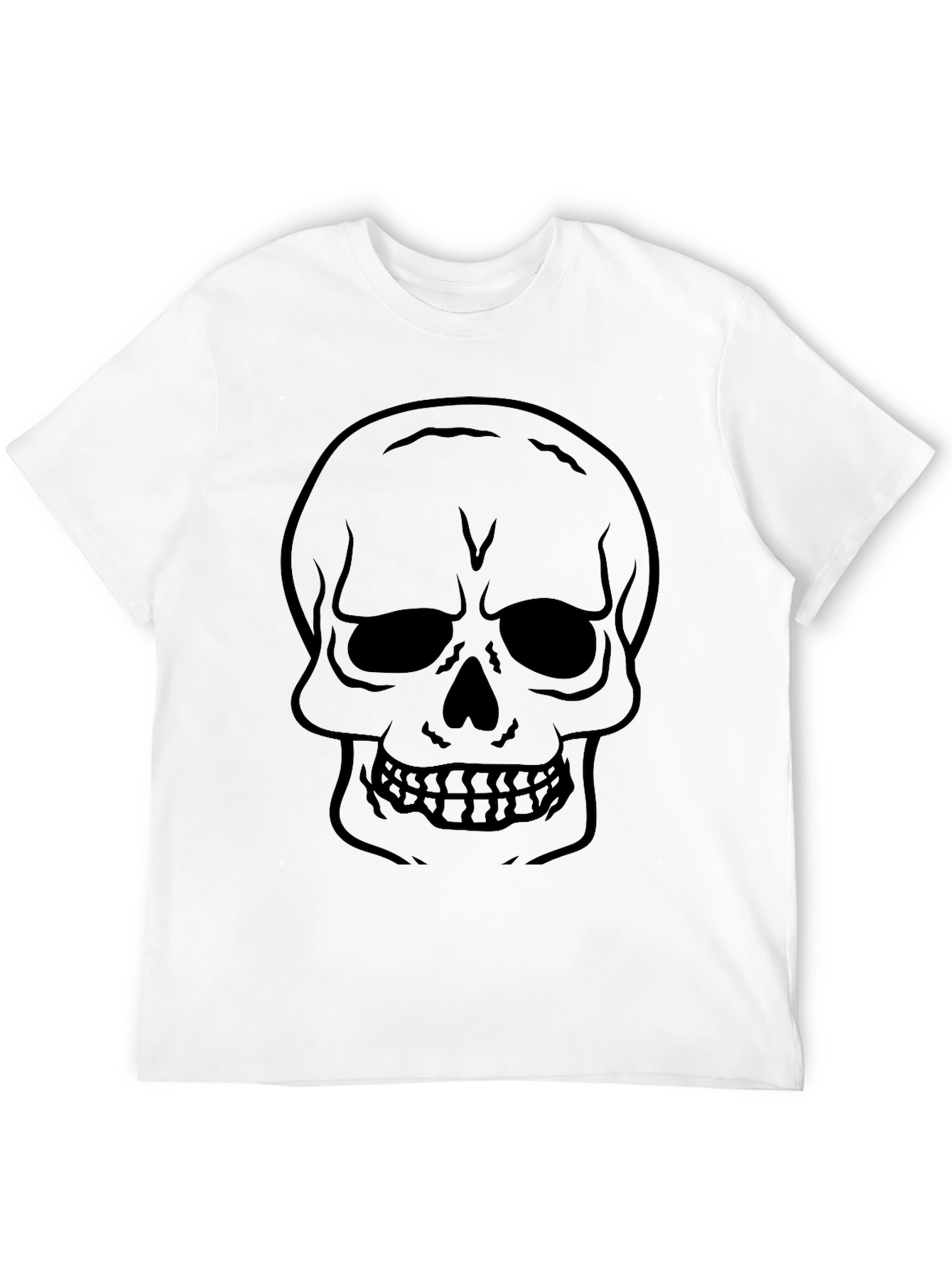 Skull Graphic Black T-Shirt - Unisex