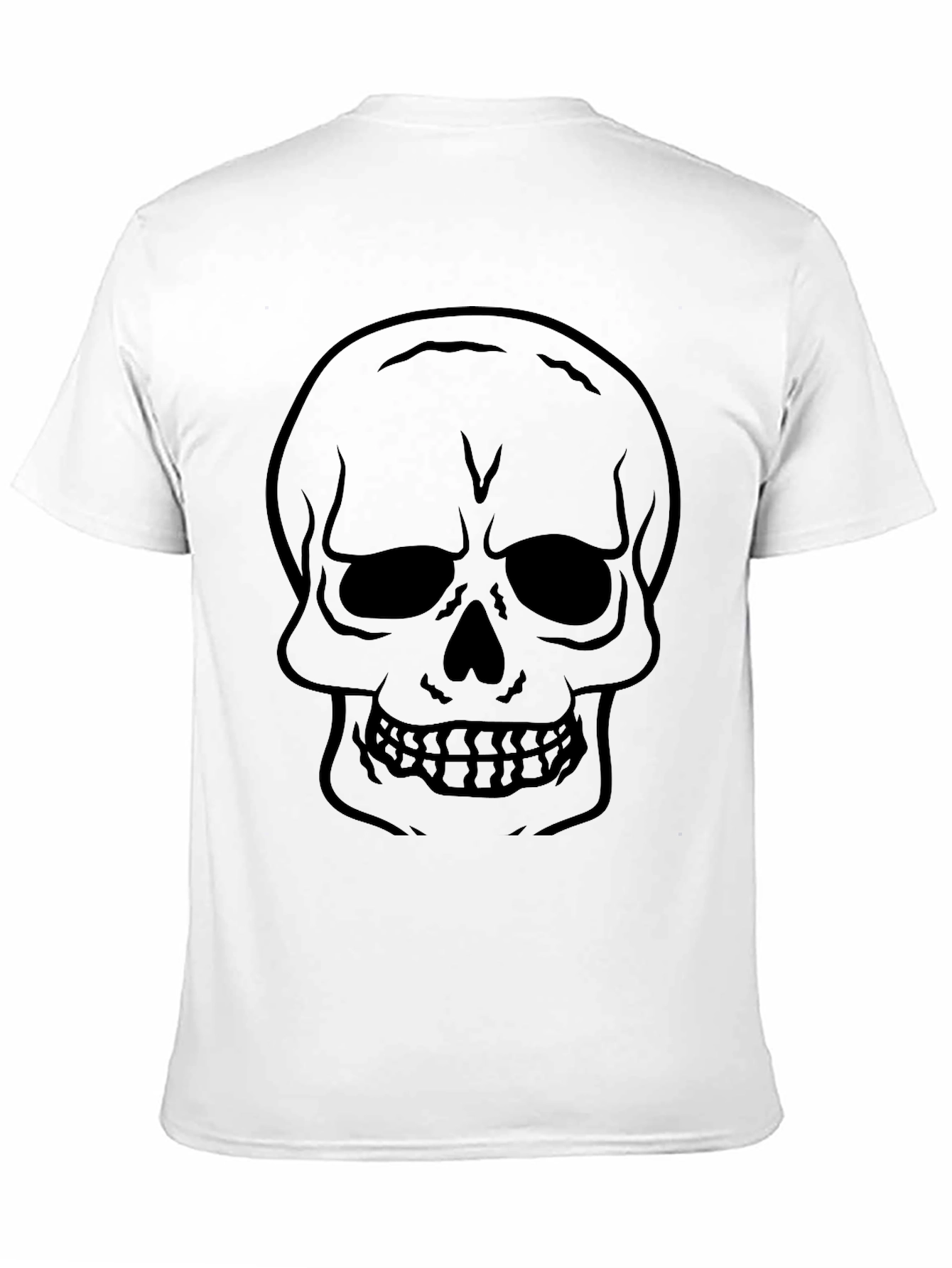 Skull Graphic Black T-Shirt - Unisex
