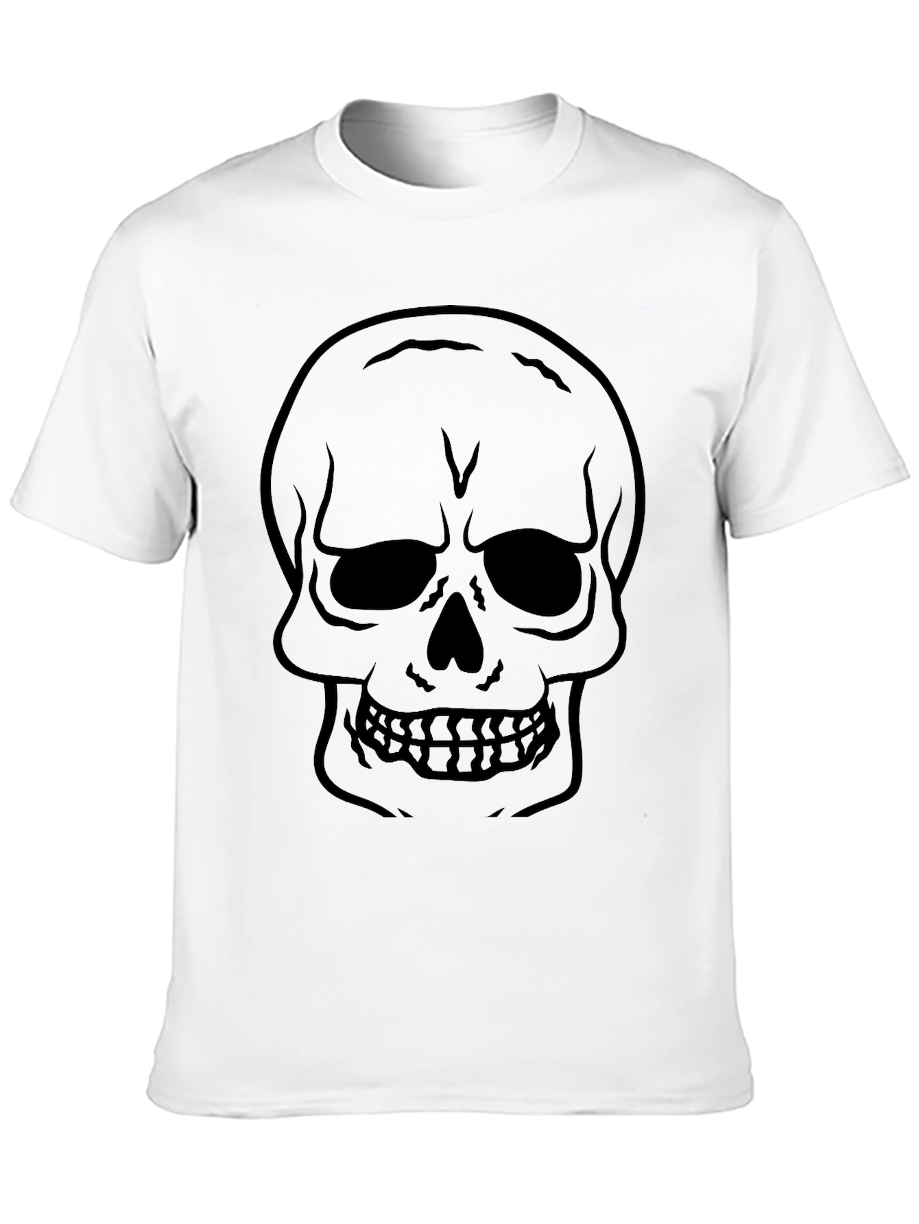 Skull Graphic Black T-Shirt - Unisex
