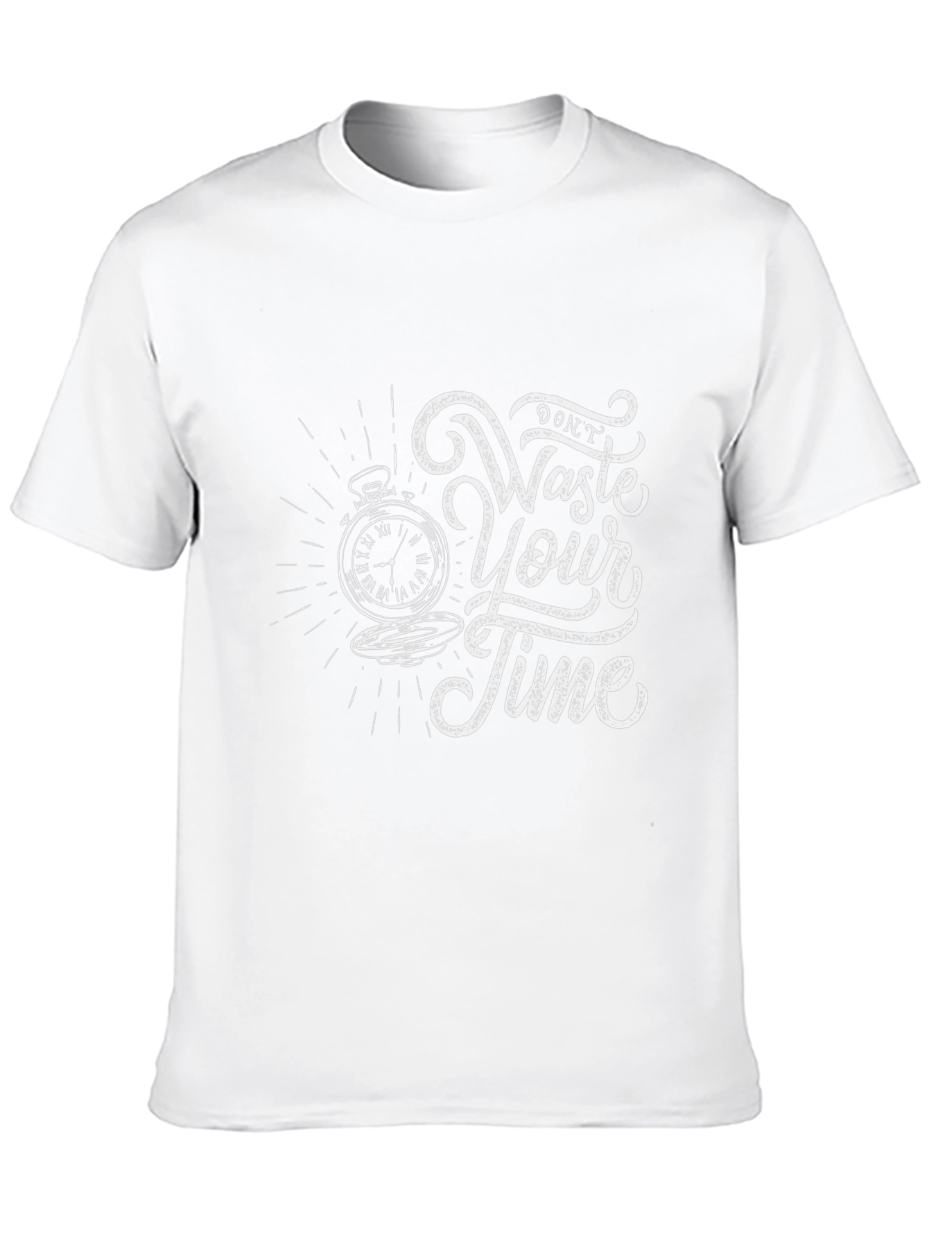 Dont Waste Your Time Graphic Tee