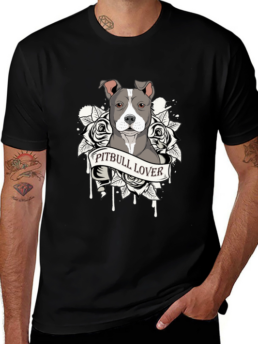Pitbull Lover Graphic T-Shirt