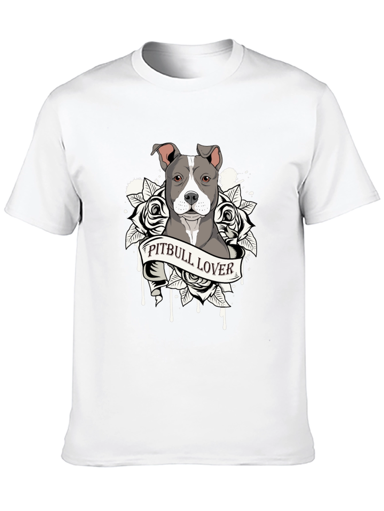 Pitbull Lover Graphic T-Shirt