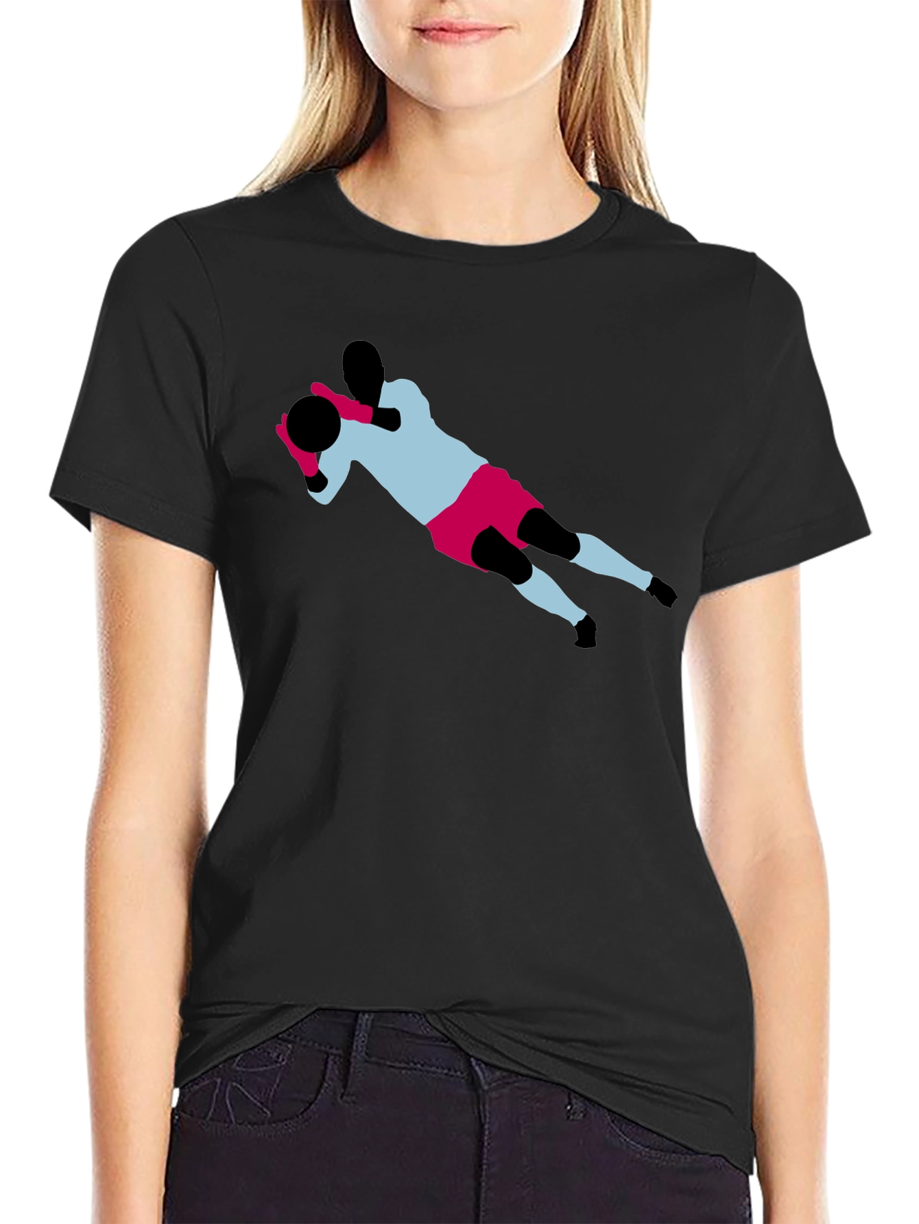 Goalie Graphic Tee - Stylish Soccer Inspired T-Shirt