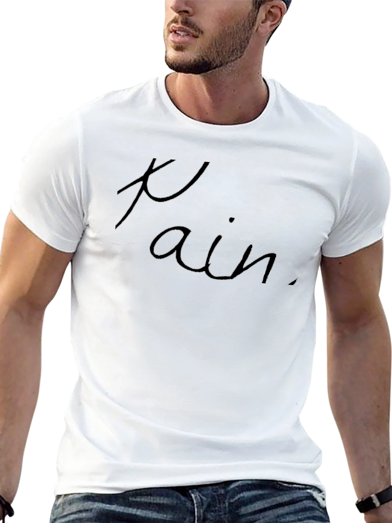 Tain T-Shirt - Black Graphic Tee