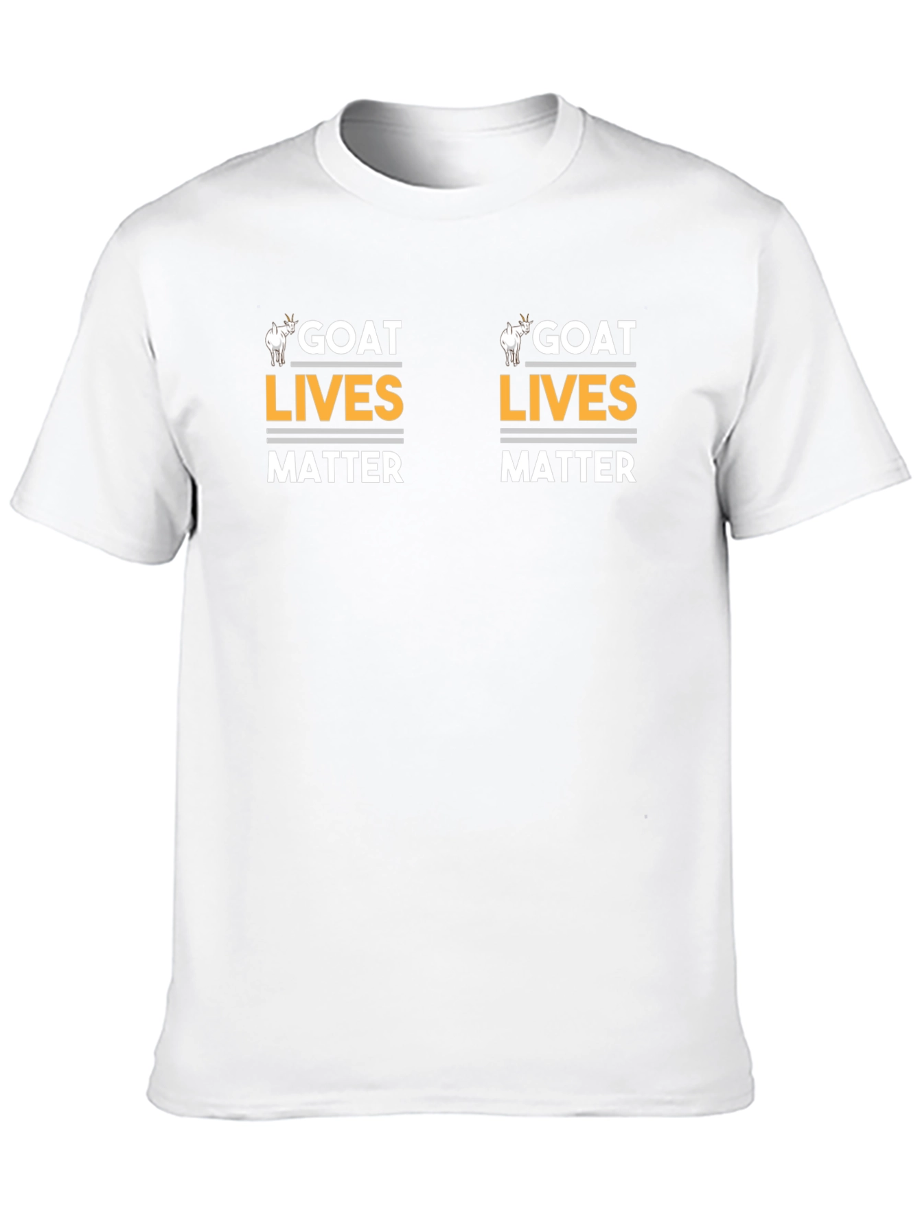Goat Lives Matter Black T-Shirt