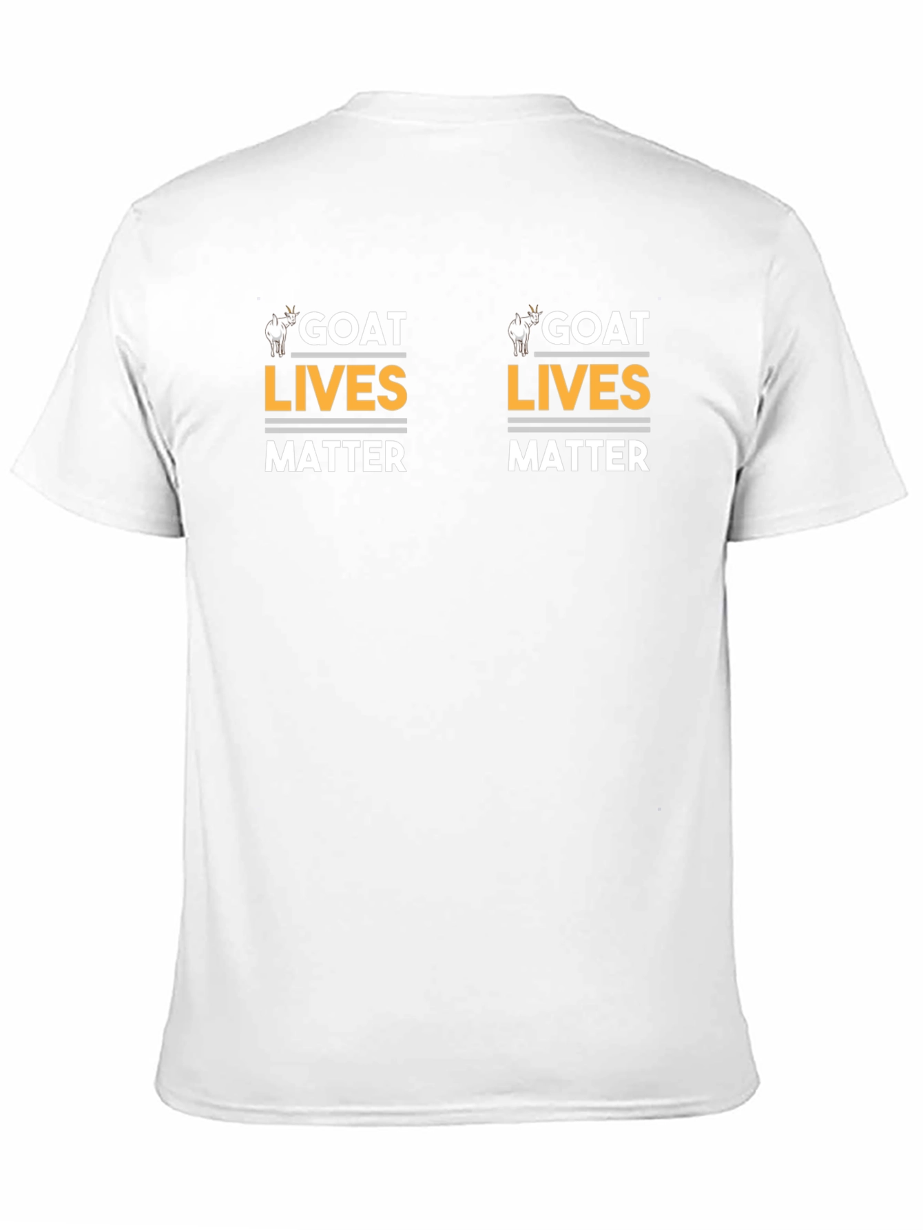 Goat Lives Matter Black T-Shirt