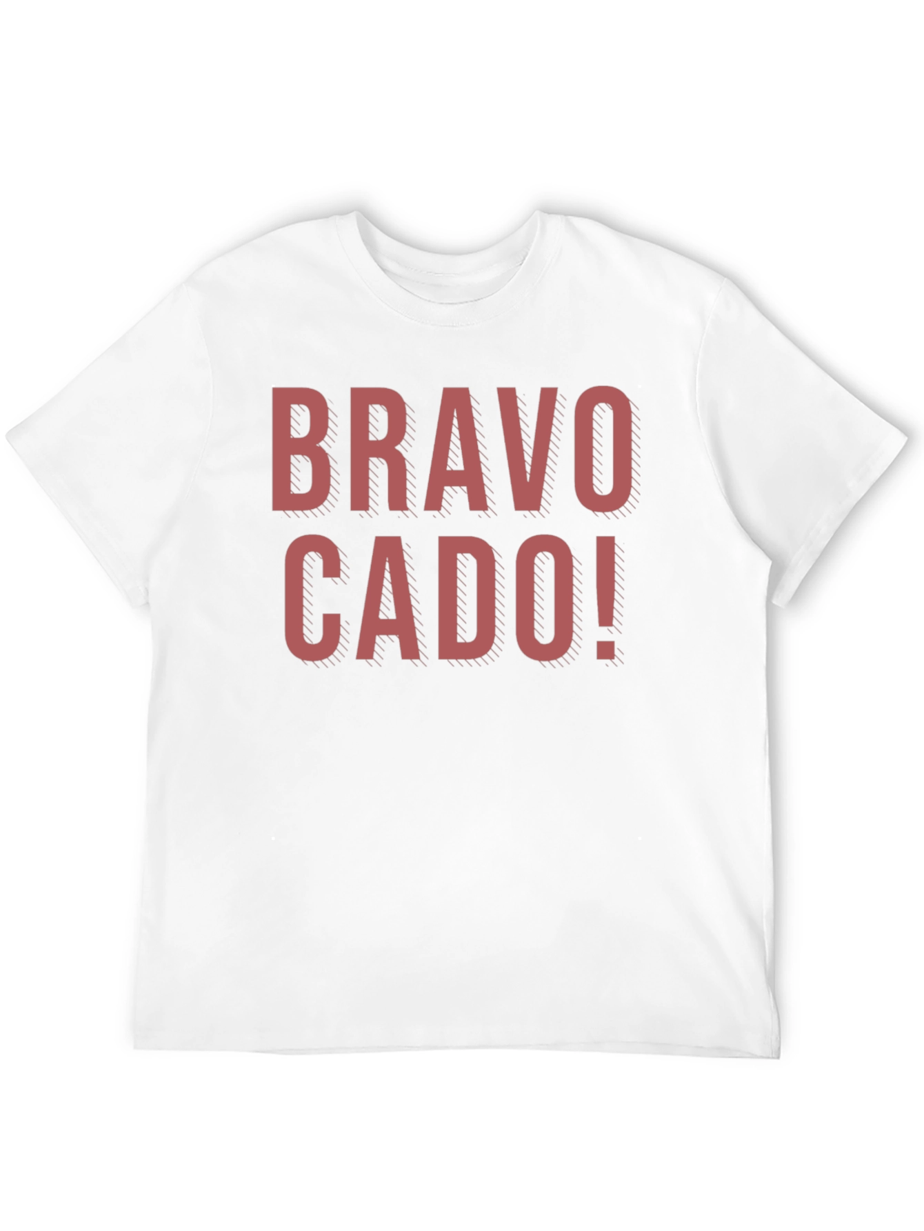 Bravo Cado! Graphic Tee - Soft Black T-Shirt