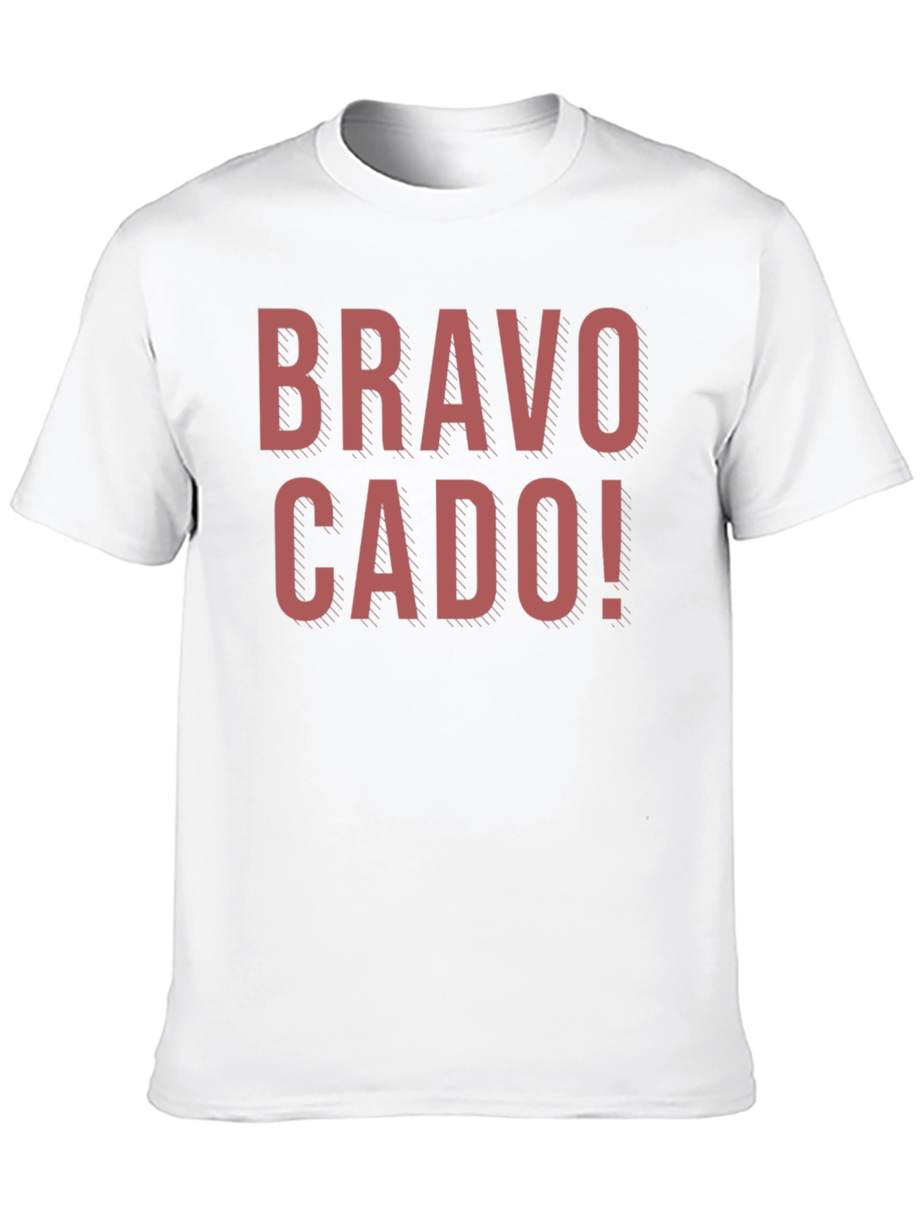 Bravo Cado! Graphic Tee - Soft Black T-Shirt