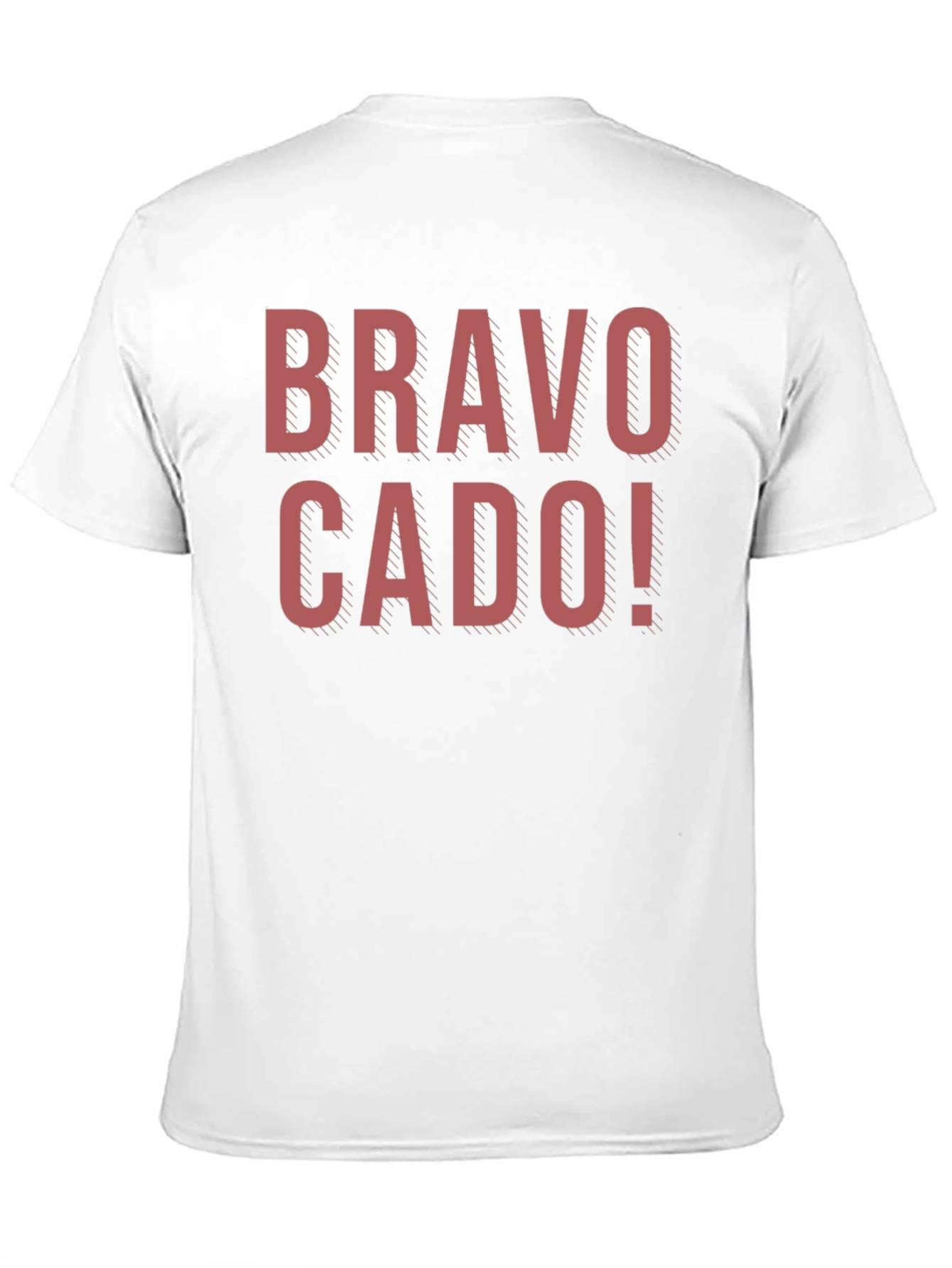 Bravo Cado! Graphic Tee - Soft Black T-Shirt
