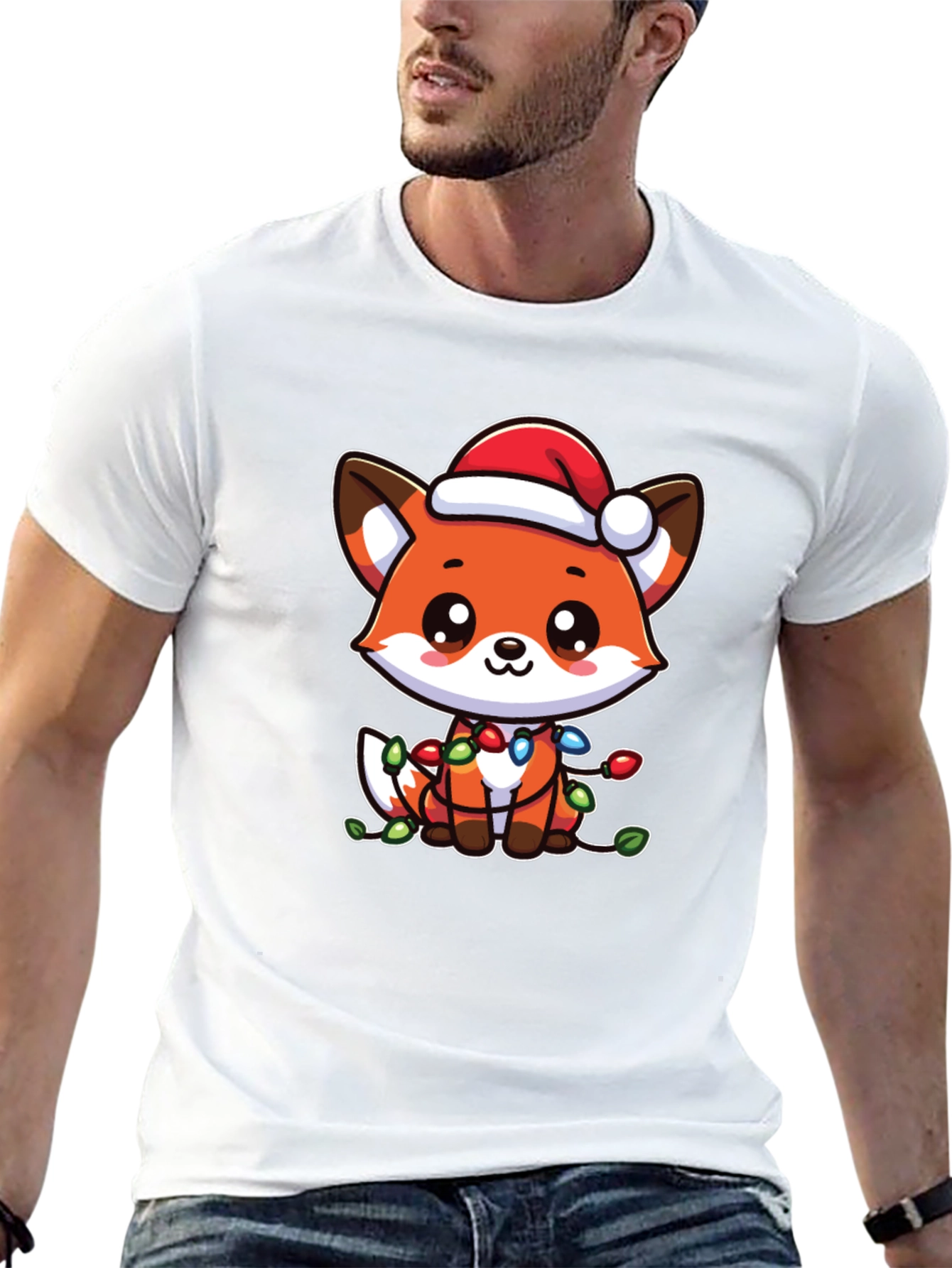 Cute Christmas Fox T-Shirt