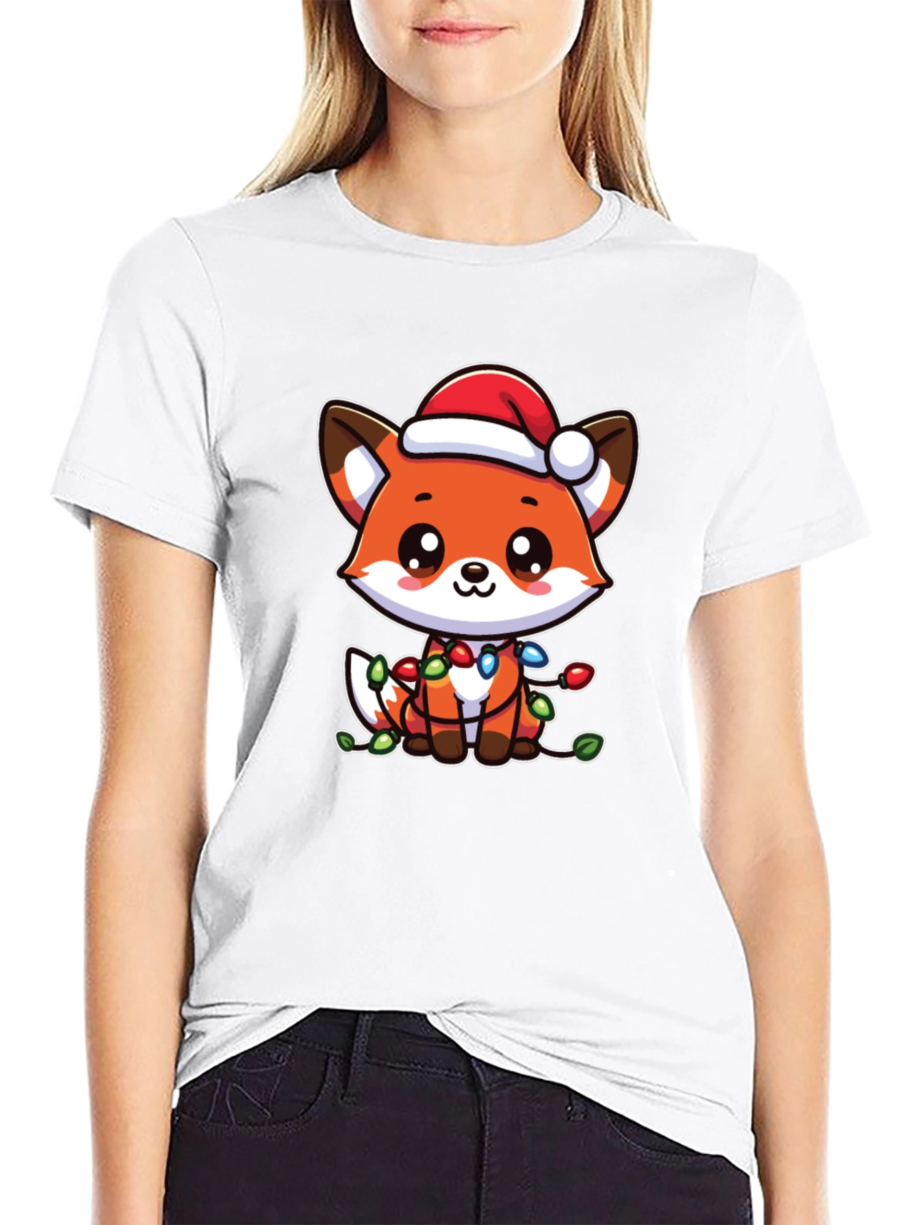 Cute Christmas Fox T-Shirt
