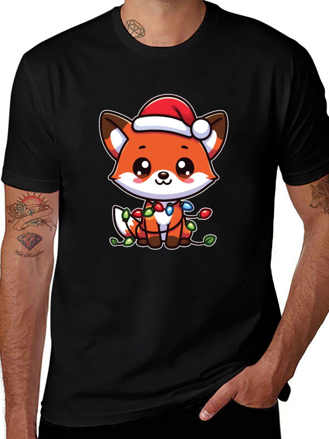 Cute Christmas Fox T-Shirt
