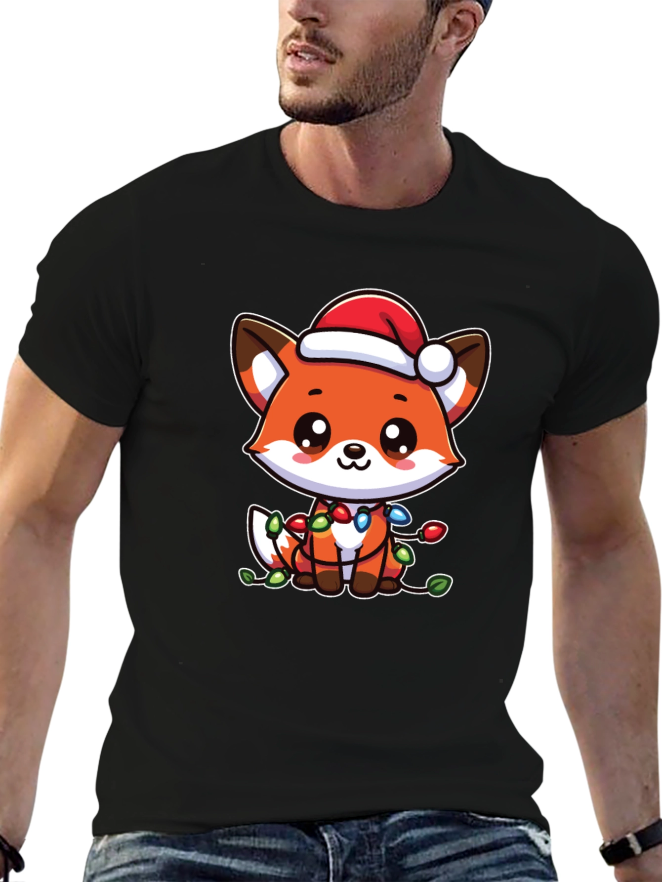 Cute Christmas Fox T-Shirt
