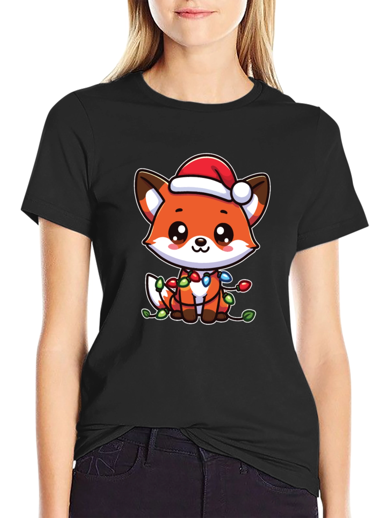 Cute Christmas Fox T-Shirt