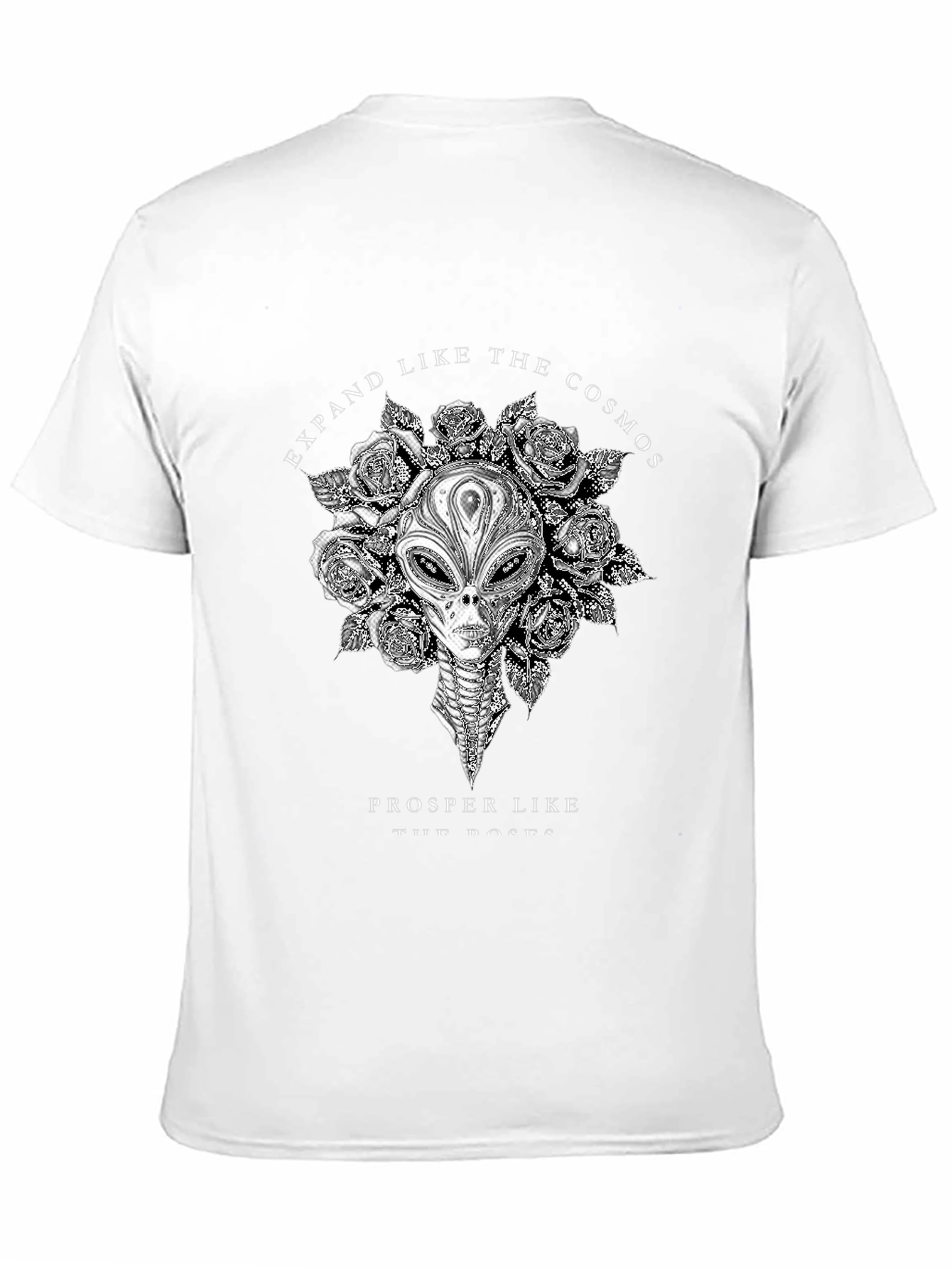 Cosmic Alien Graphic T-Shirt - Expand & Prosper