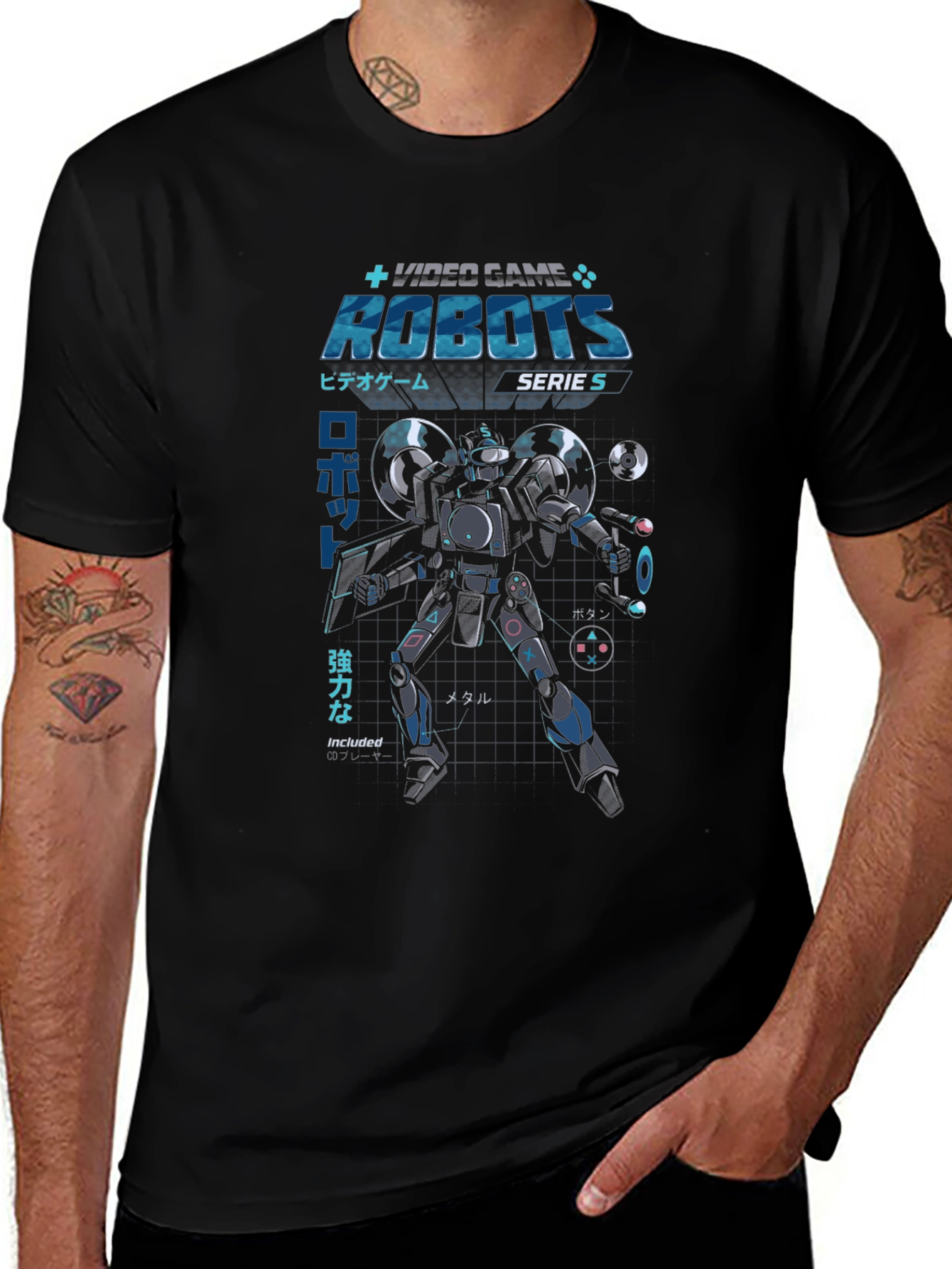 Video Game Robots Series 5 T-Shirt